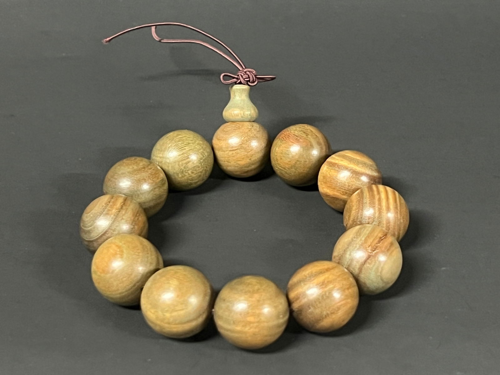 Carved Wooden Bracelet - 2