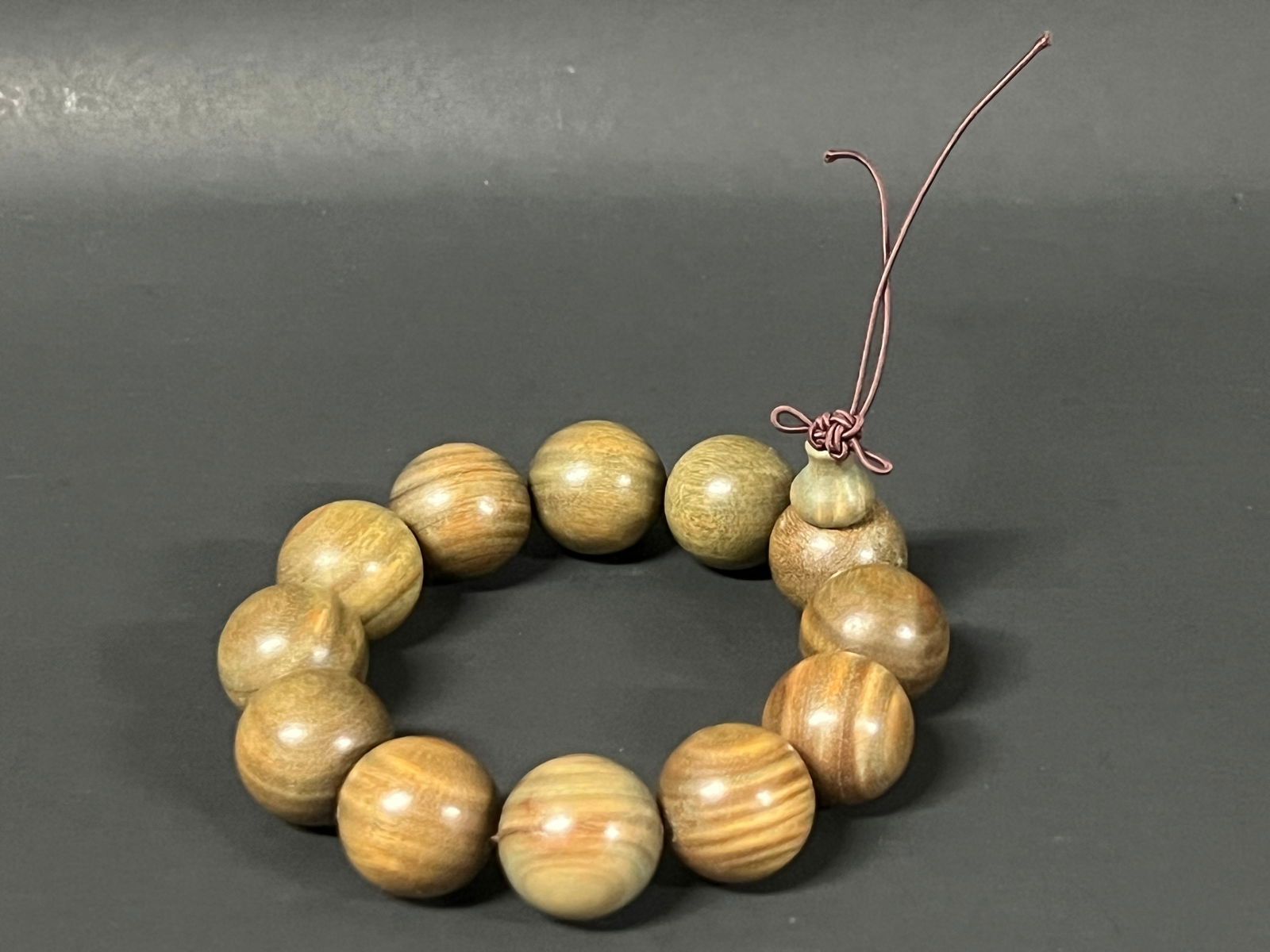 Carved Wooden Bracelet - 5