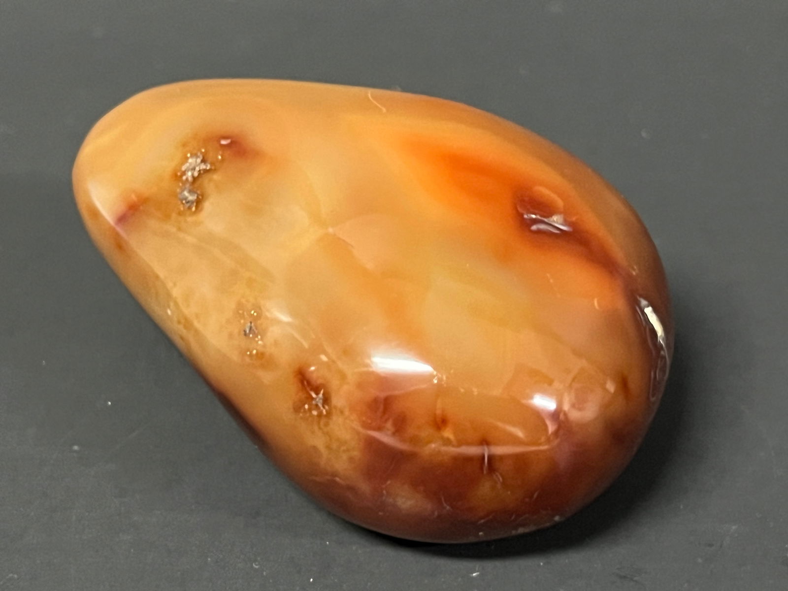 Carved Agate Healing Stone Sculpture - 2