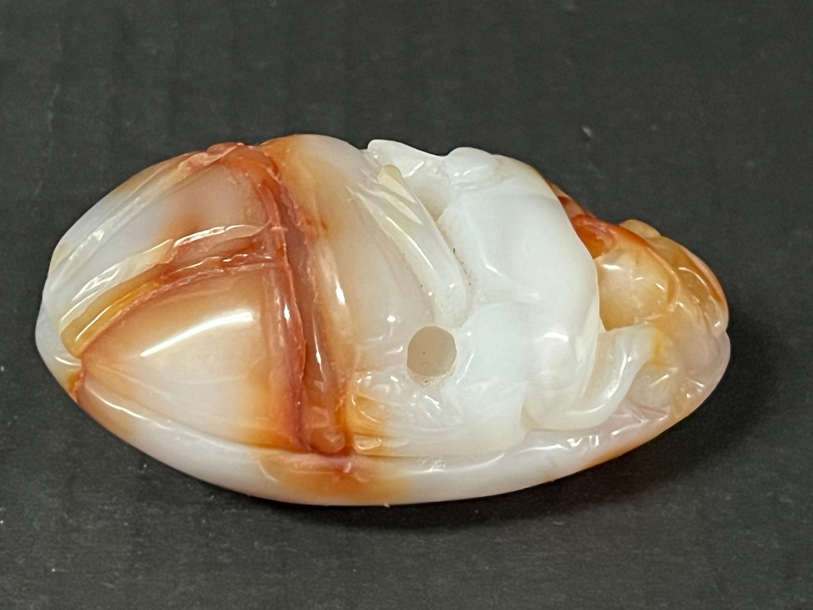 Carved Agate Healing Stone - 2