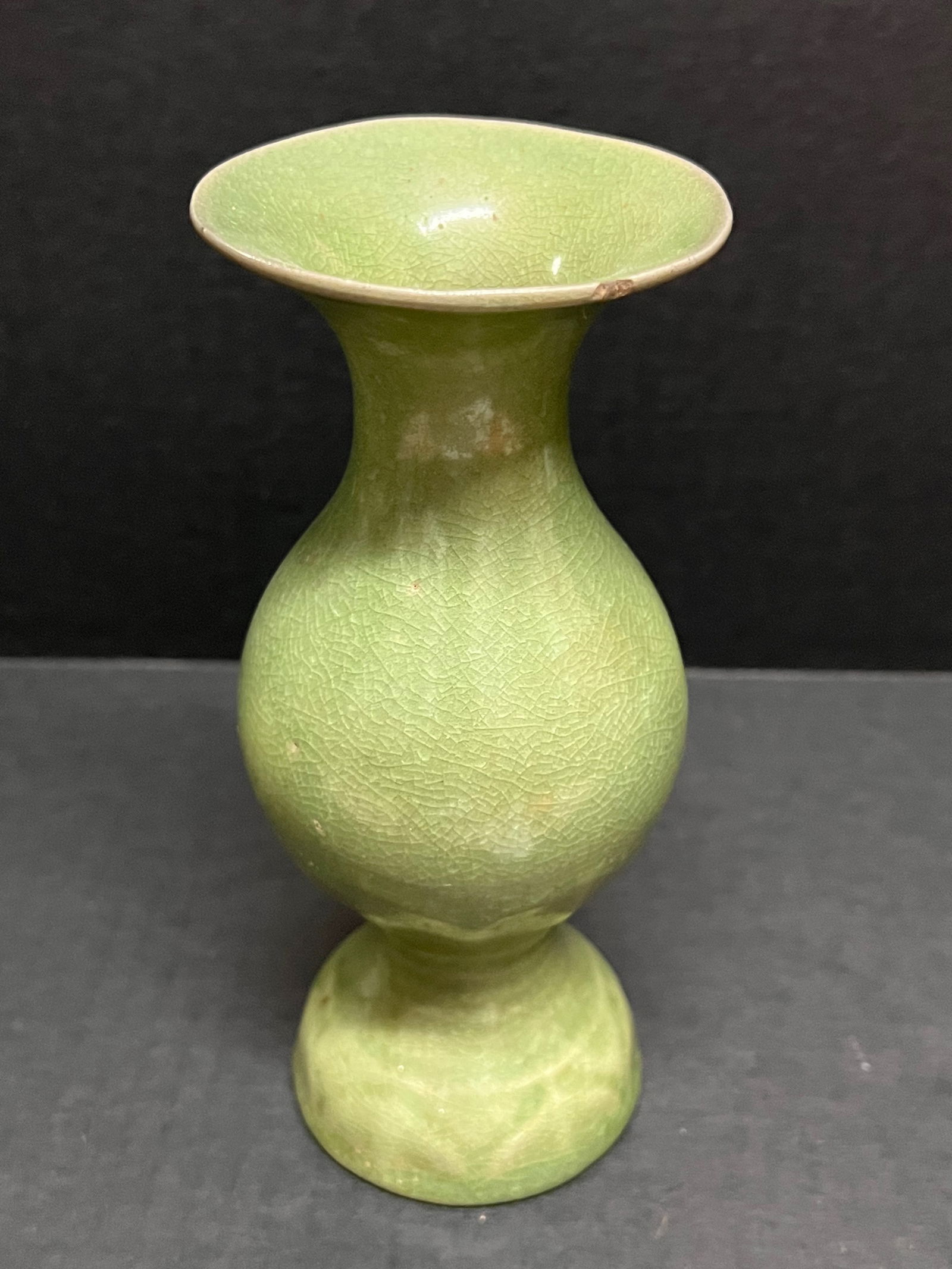 Chinese Celadon Porcelain Vase - 3