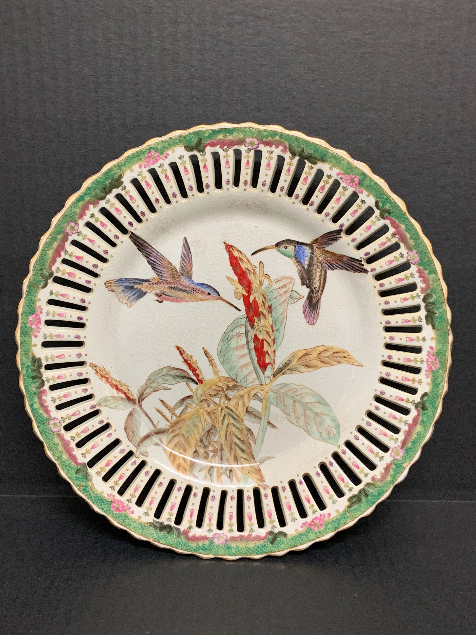 Decorative Porcelain Plate - 4