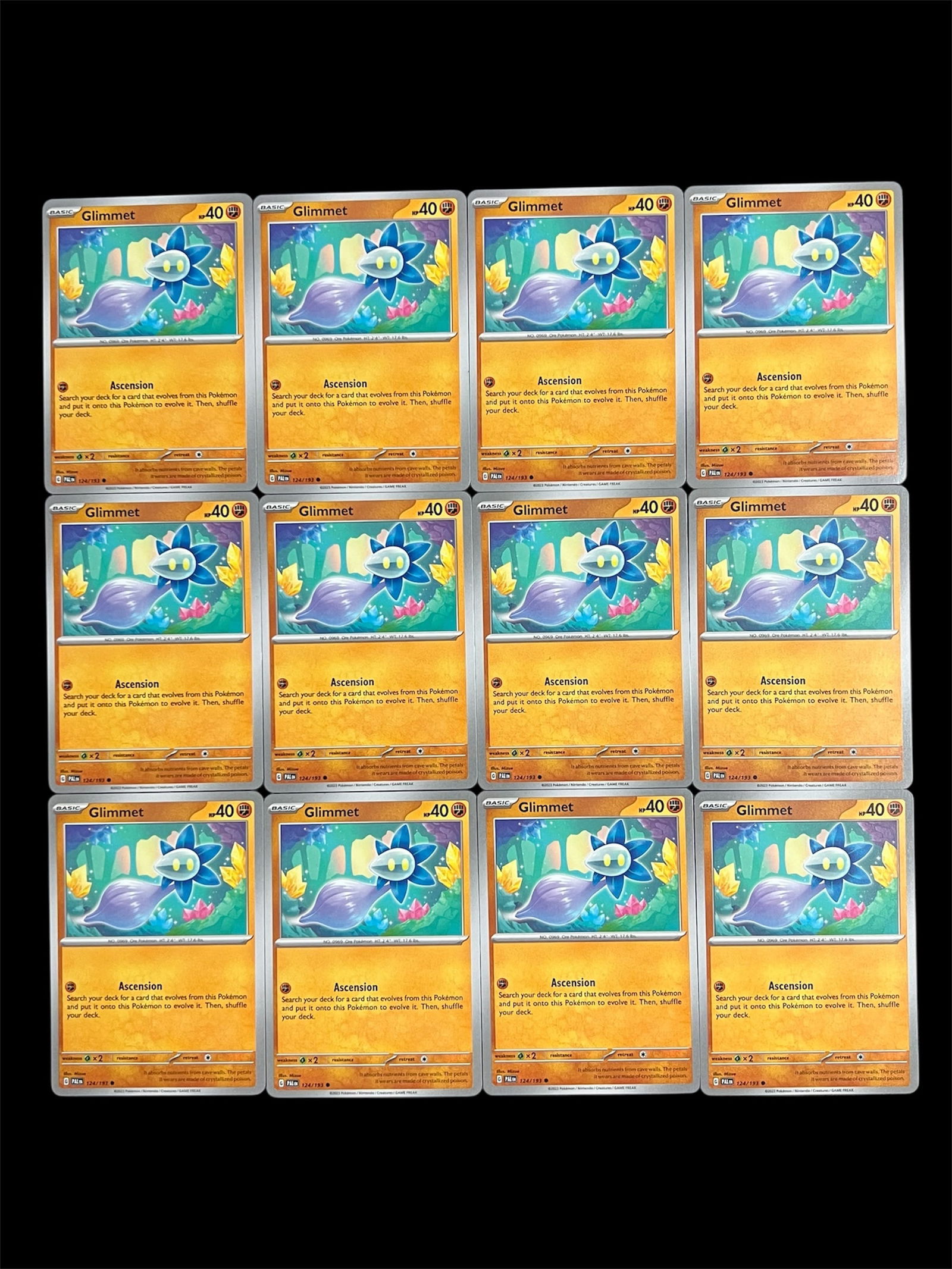 Pokemon Trading Card Set of 12 (1 of 2)