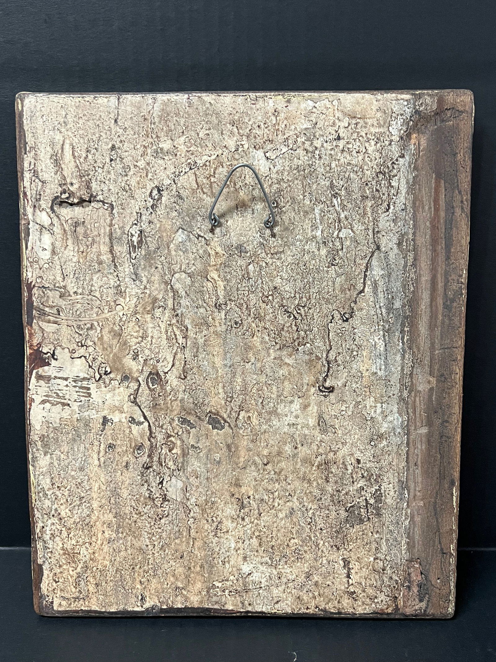 Carved Wood Religious Icon - 8