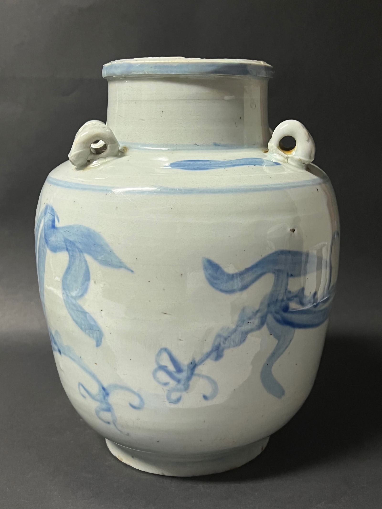 Chinese Blue and White Porcelain Oil Pot - 2