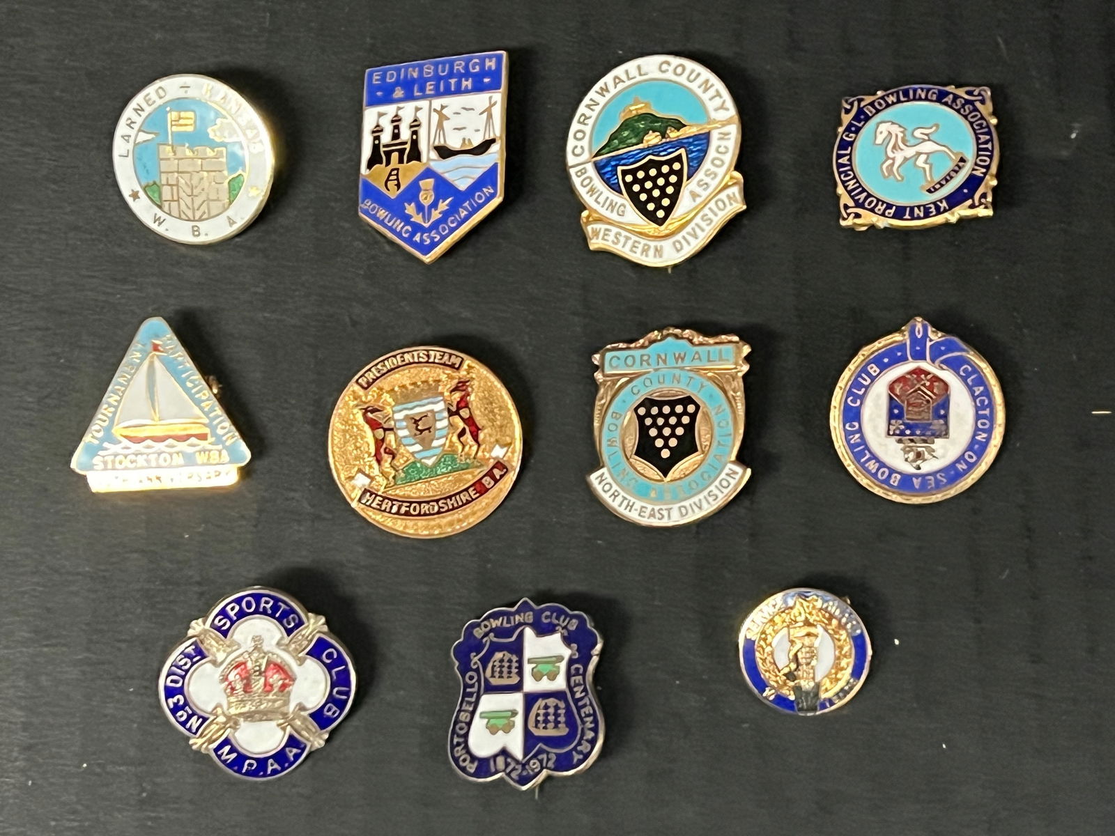 Vinatge Assorted Sports Pin 11 Pcs. - 2