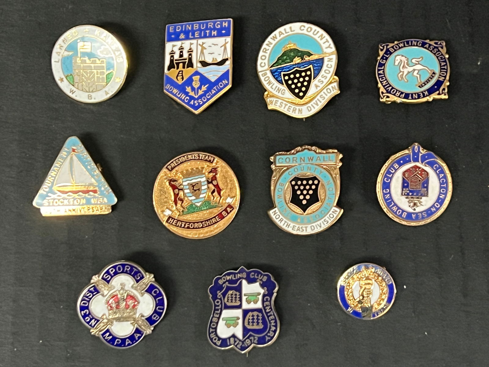 Vinatge Assorted Sports Pin 11 Pcs. - 4