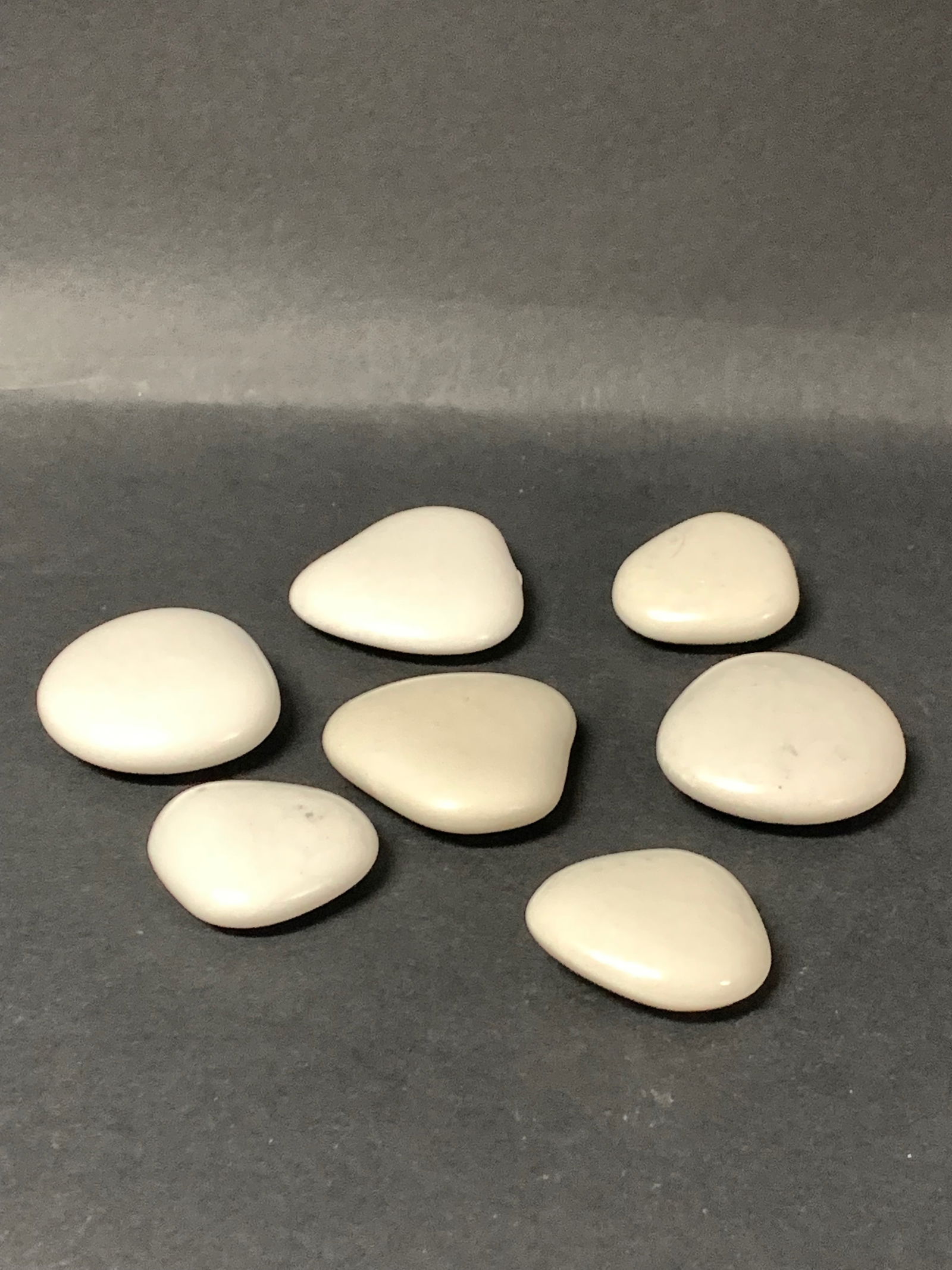 Natural White Healing Stone 7 Pcs. - 4