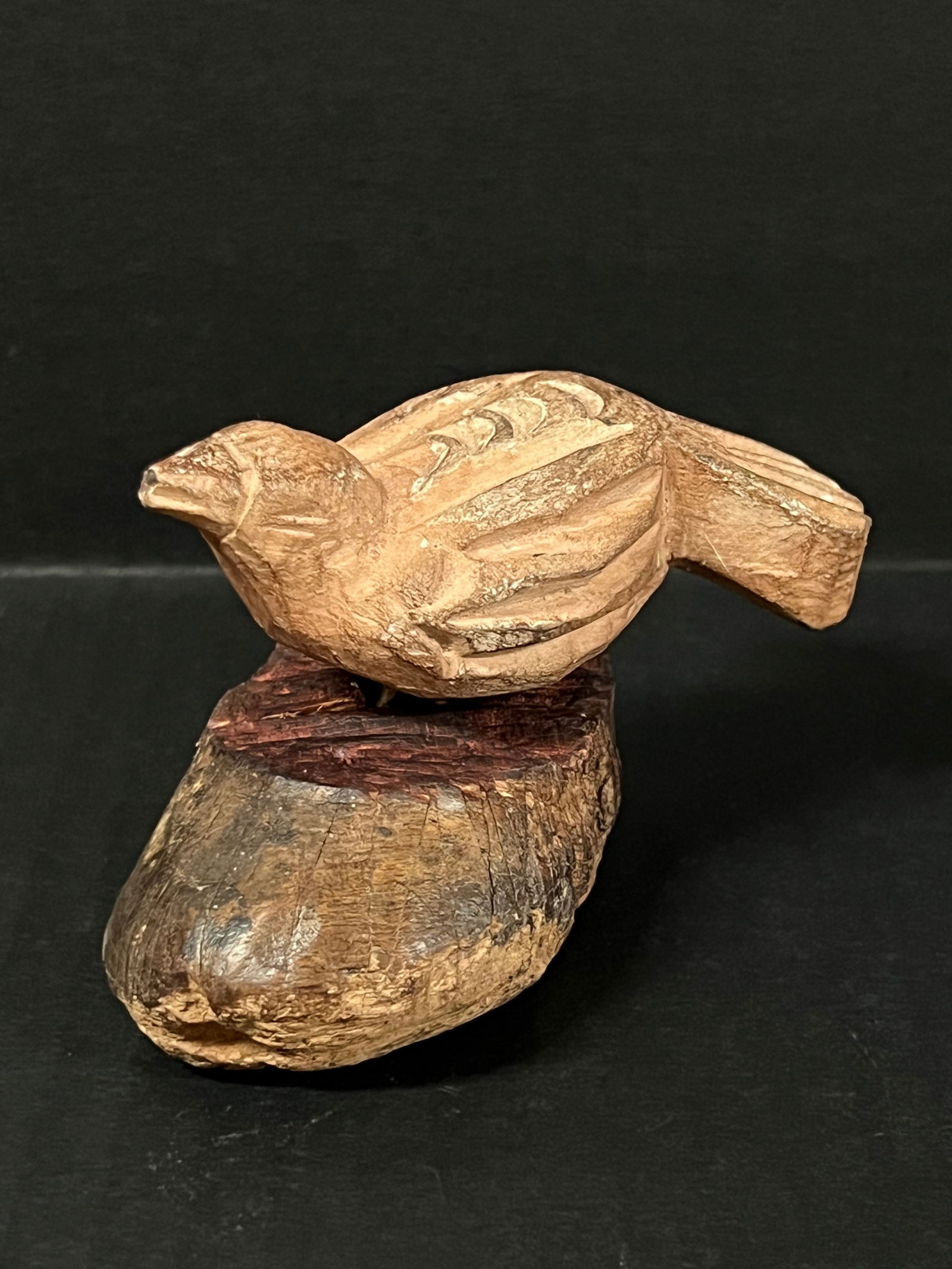 Carved Wood Holy Spirit Bird - 3
