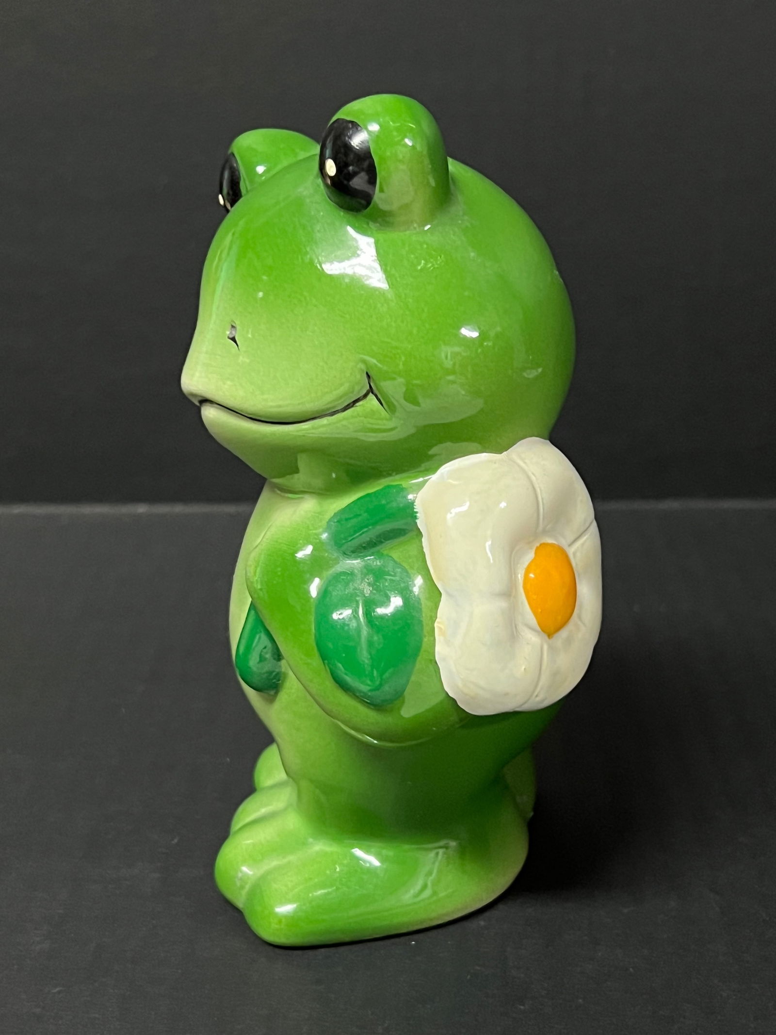 Ceramic Frog Coin Bank - 4