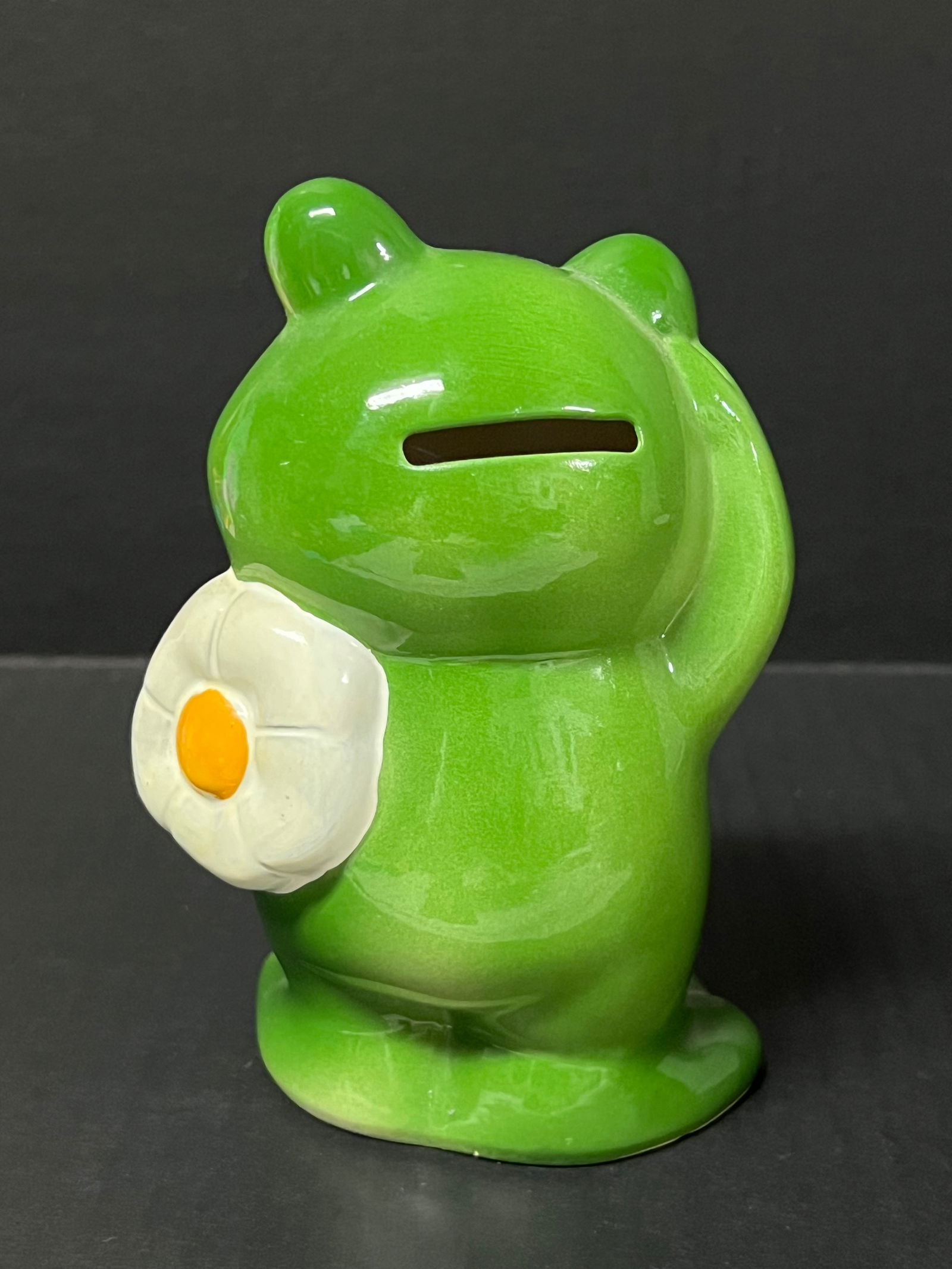 Ceramic Frog Coin Bank - 6