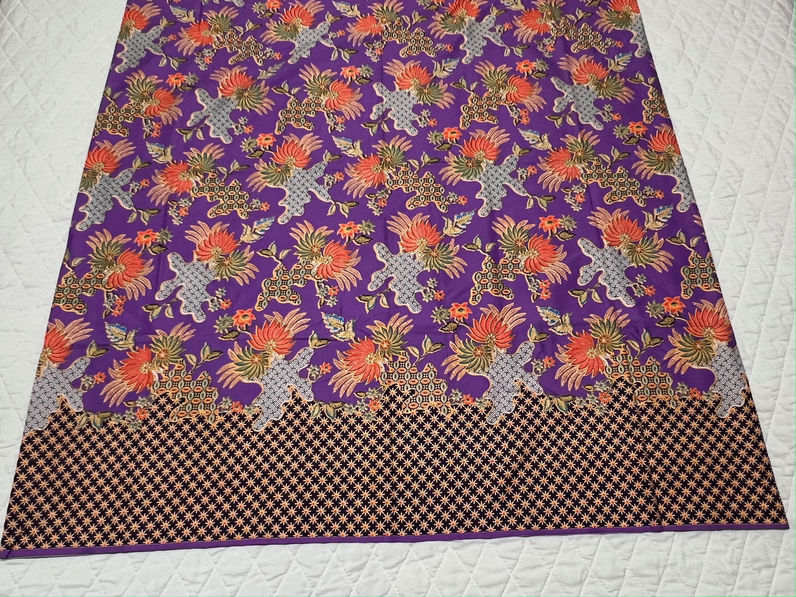 Southeast Asian Textile Tube Skirt Cloth - 4