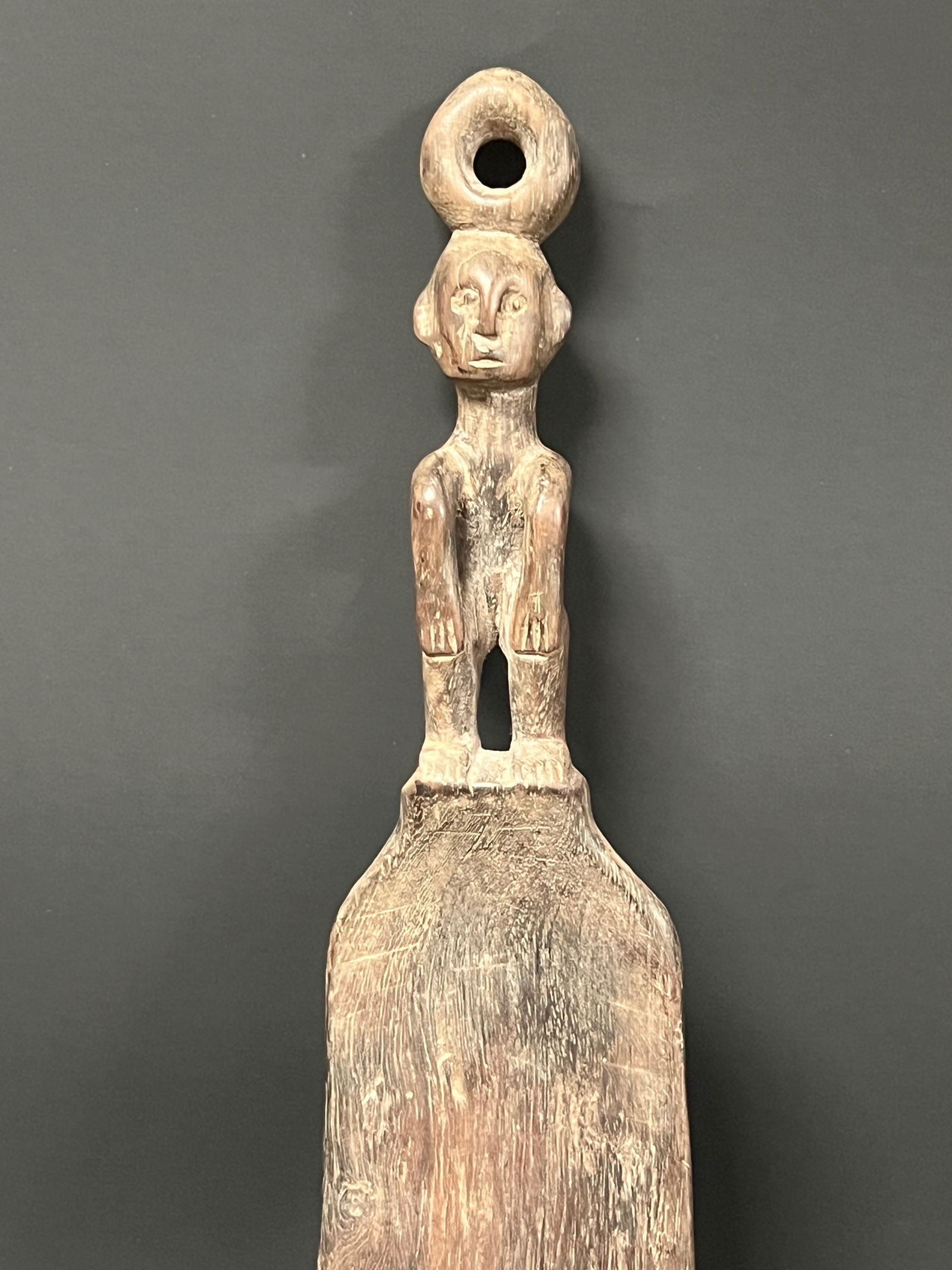 Philippine Ifugao Tribal Art Wooden Spatula - 2