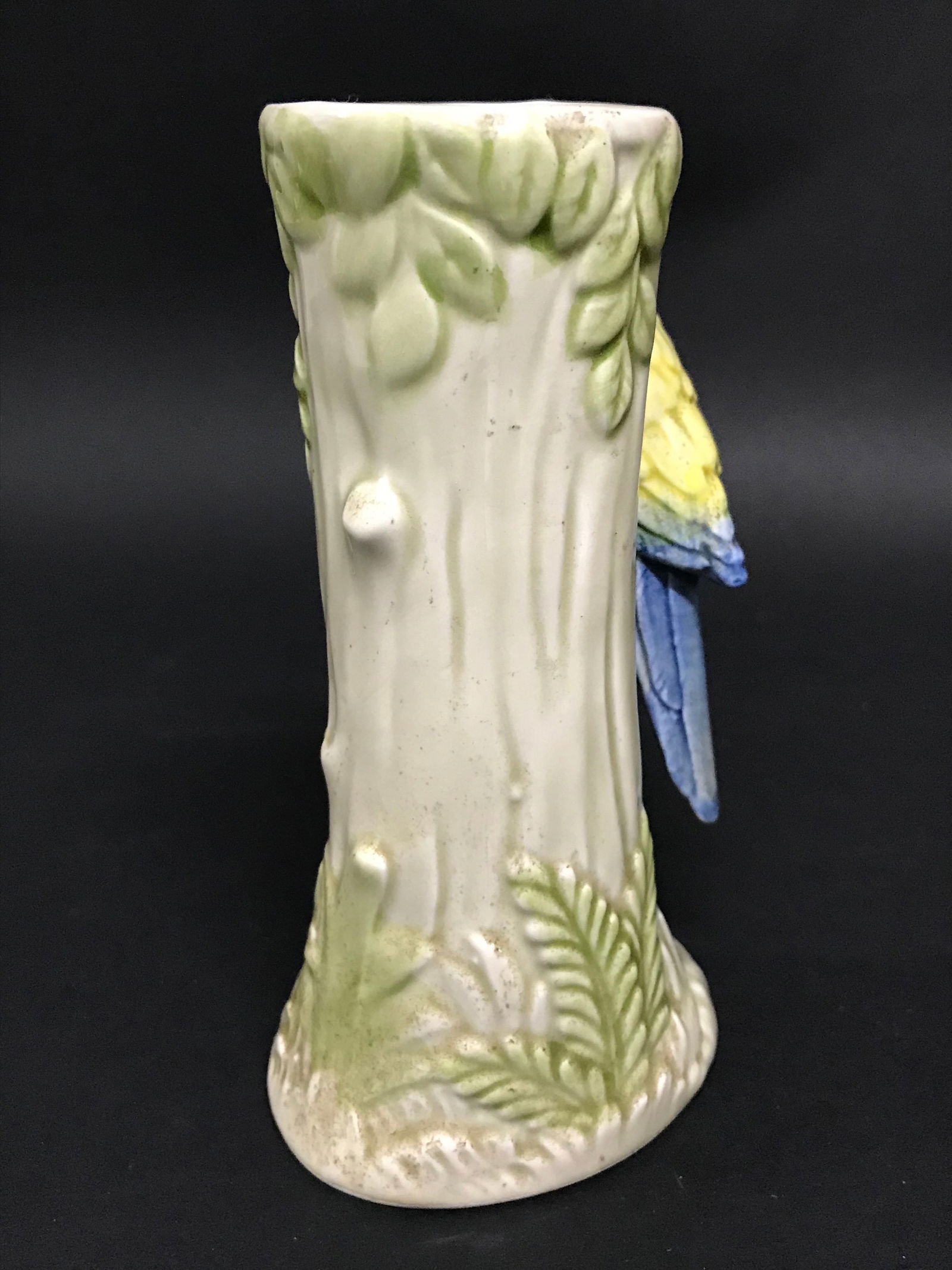 Porcelain Parrot Bird Flower Vase - 5
