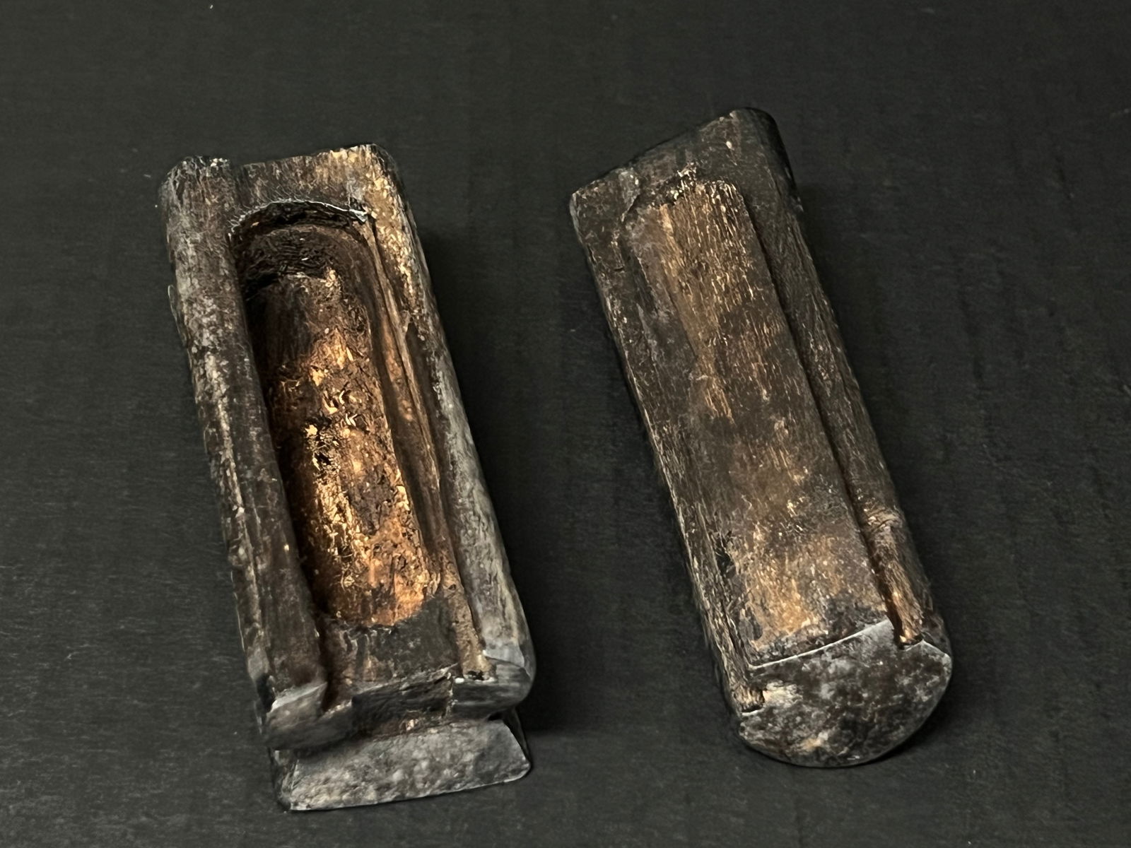 Chinese Art Carved Wooden Artist Box - 2