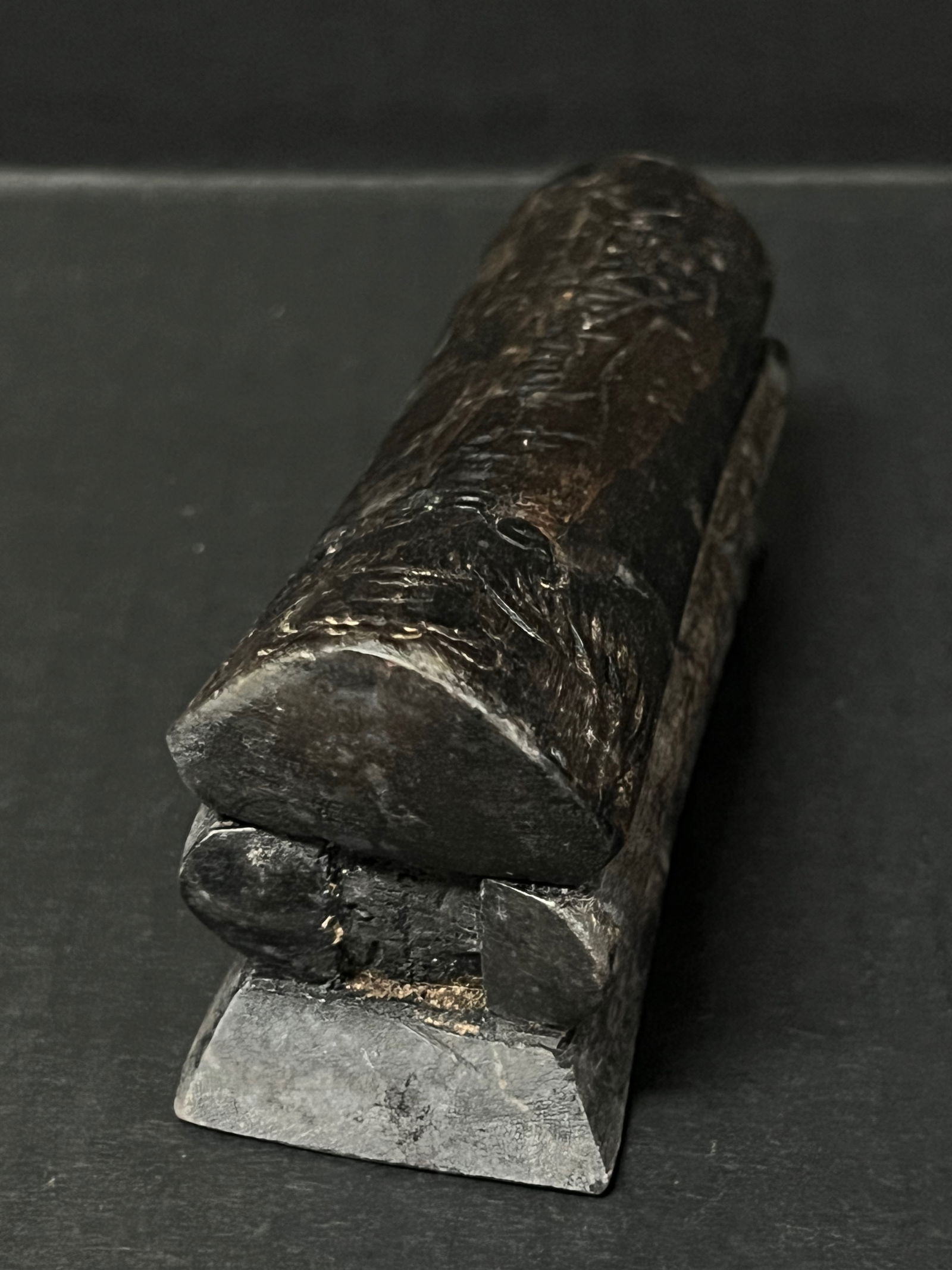 Chinese Art Carved Wooden Artist Box - 8