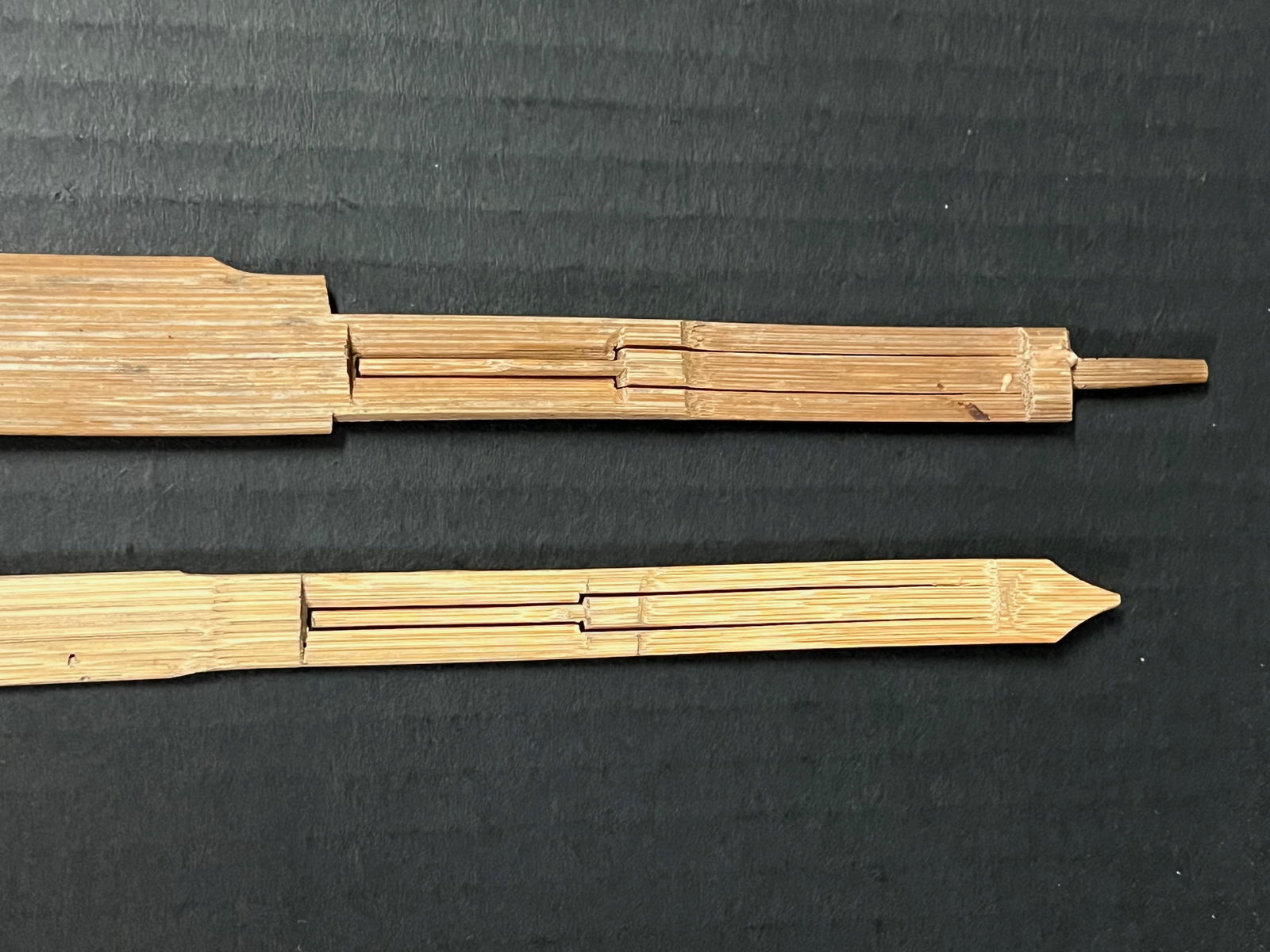 Philippine Tribal Art Carved Bamboo Mouth Harp Set of 2 - 6