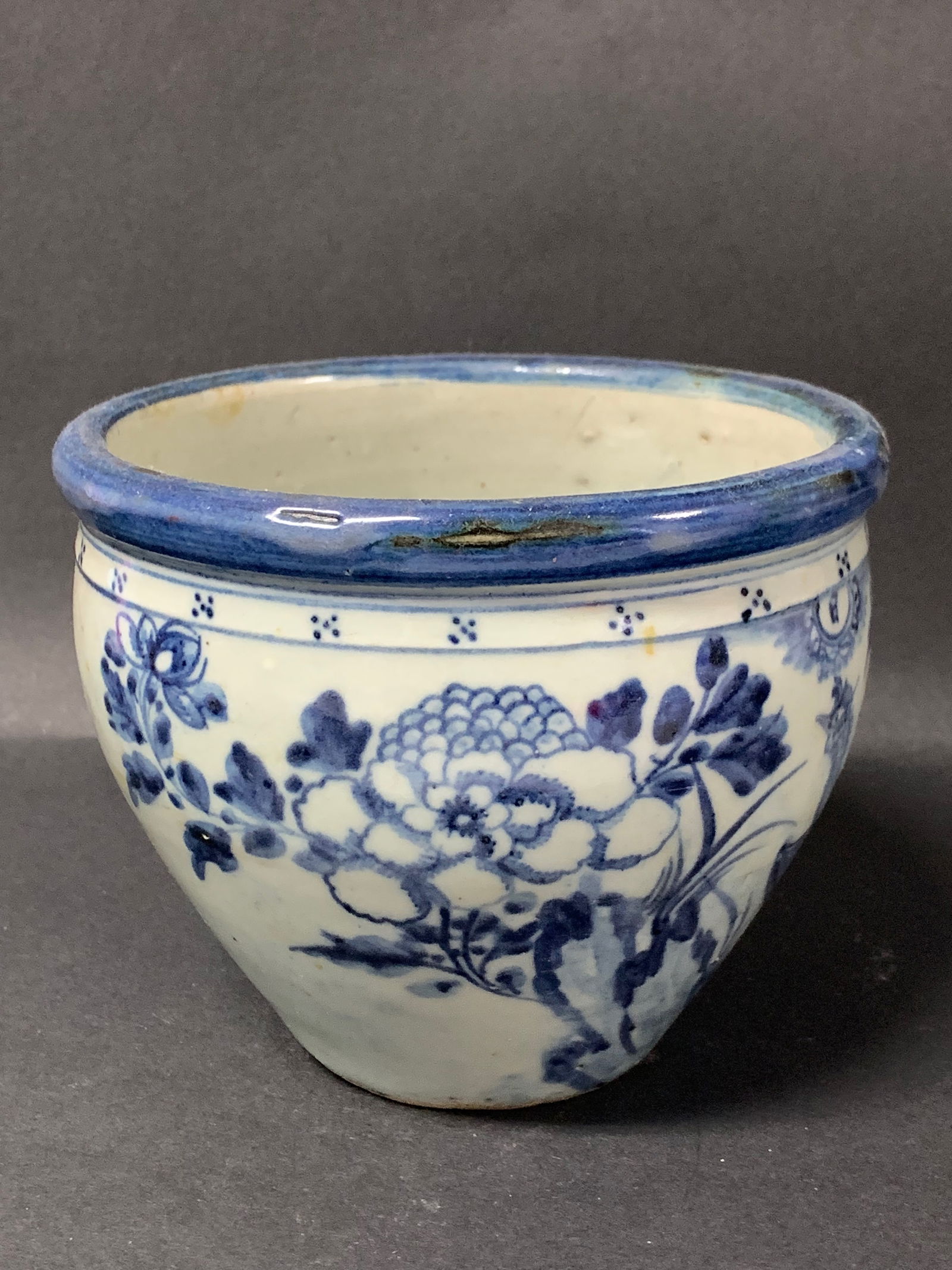 Chinese Art Porcelain Blue and White Incense Burner - 10
