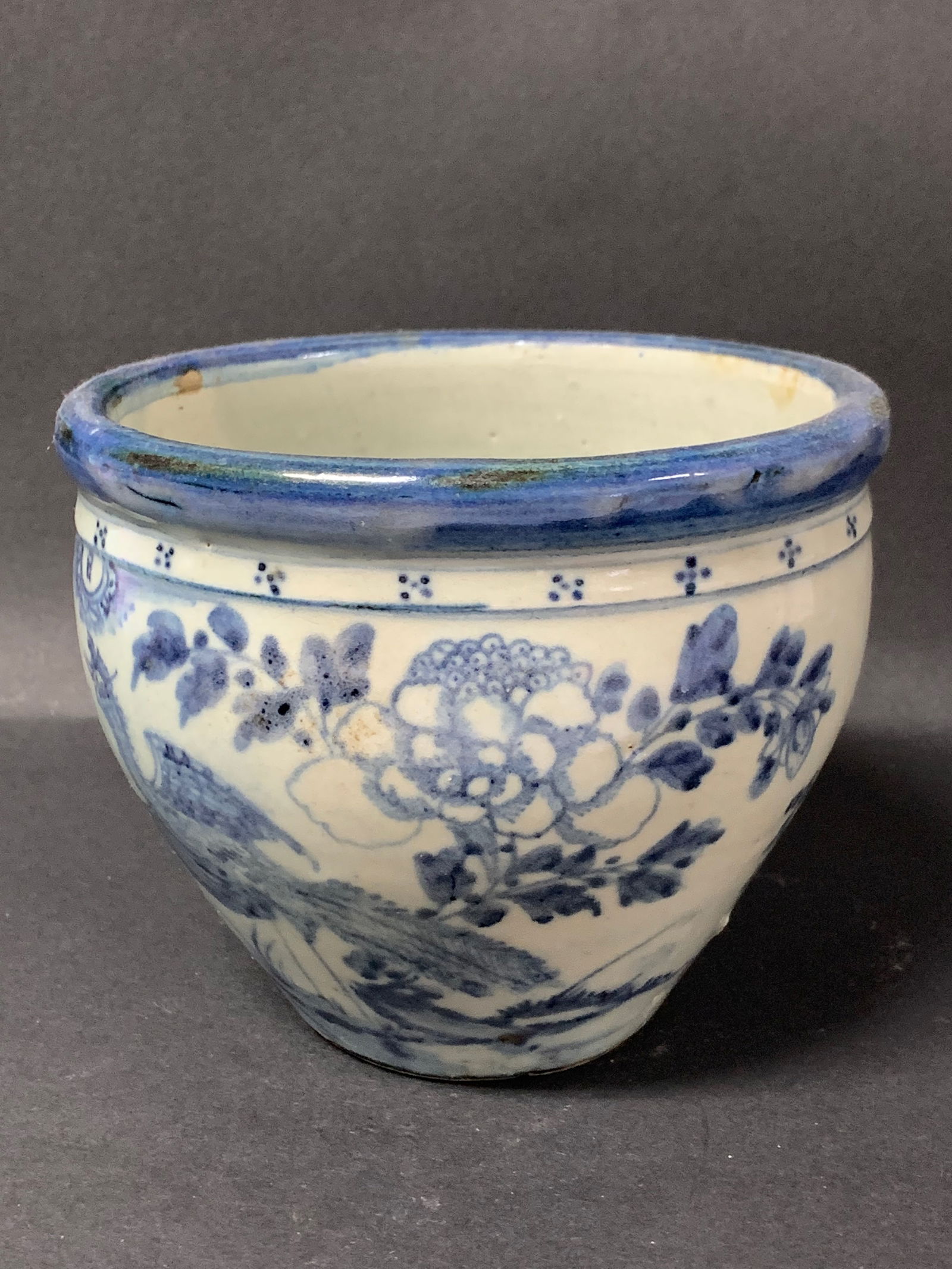 Chinese Art Porcelain Blue and White Incense Burner - 2