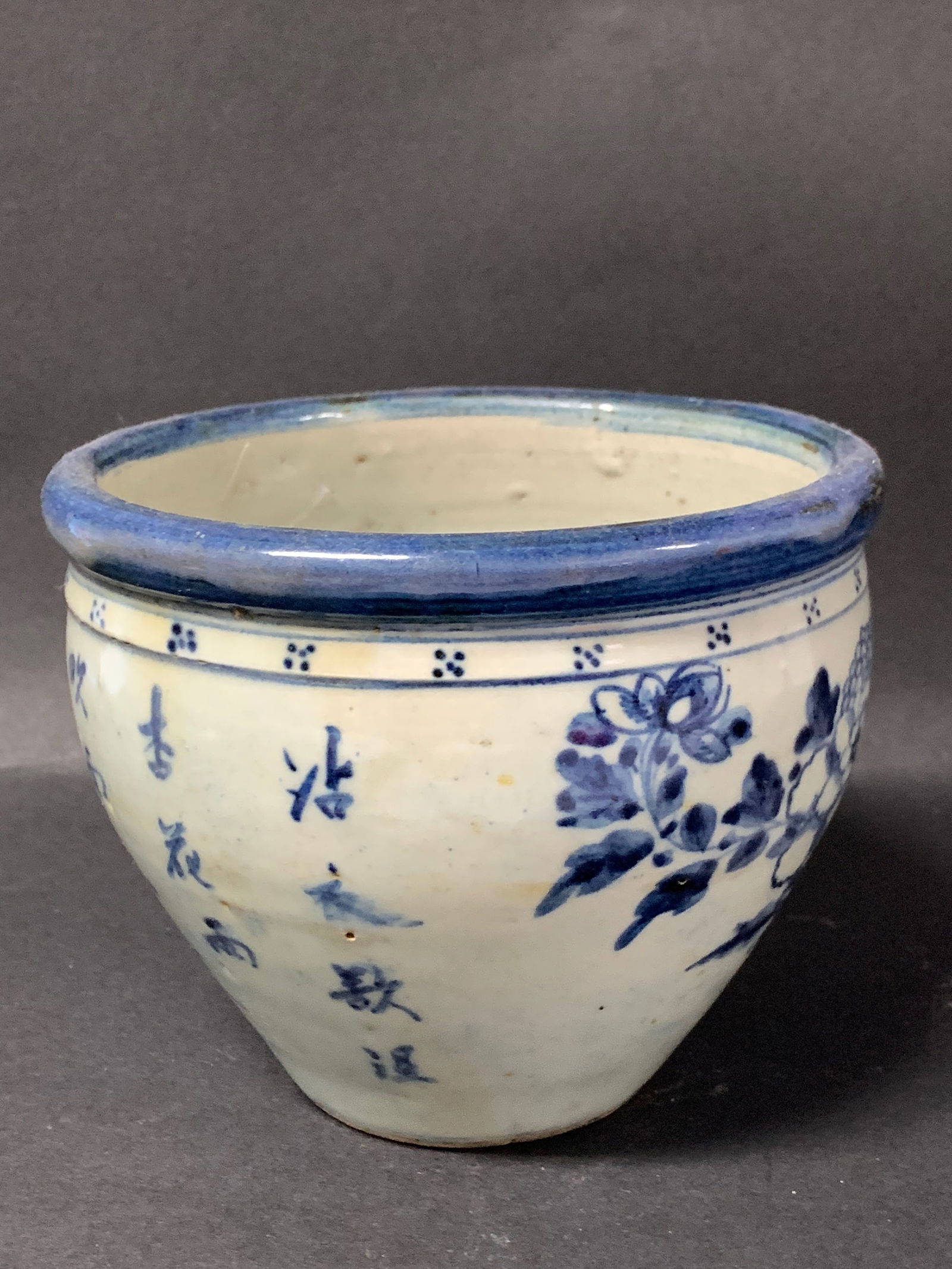 Chinese Art Porcelain Blue and White Incense Burner - 6