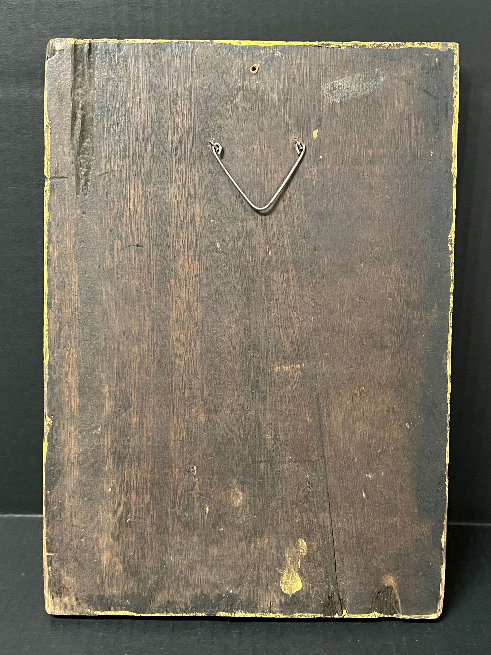 Carved Wood Religious Icon - 7