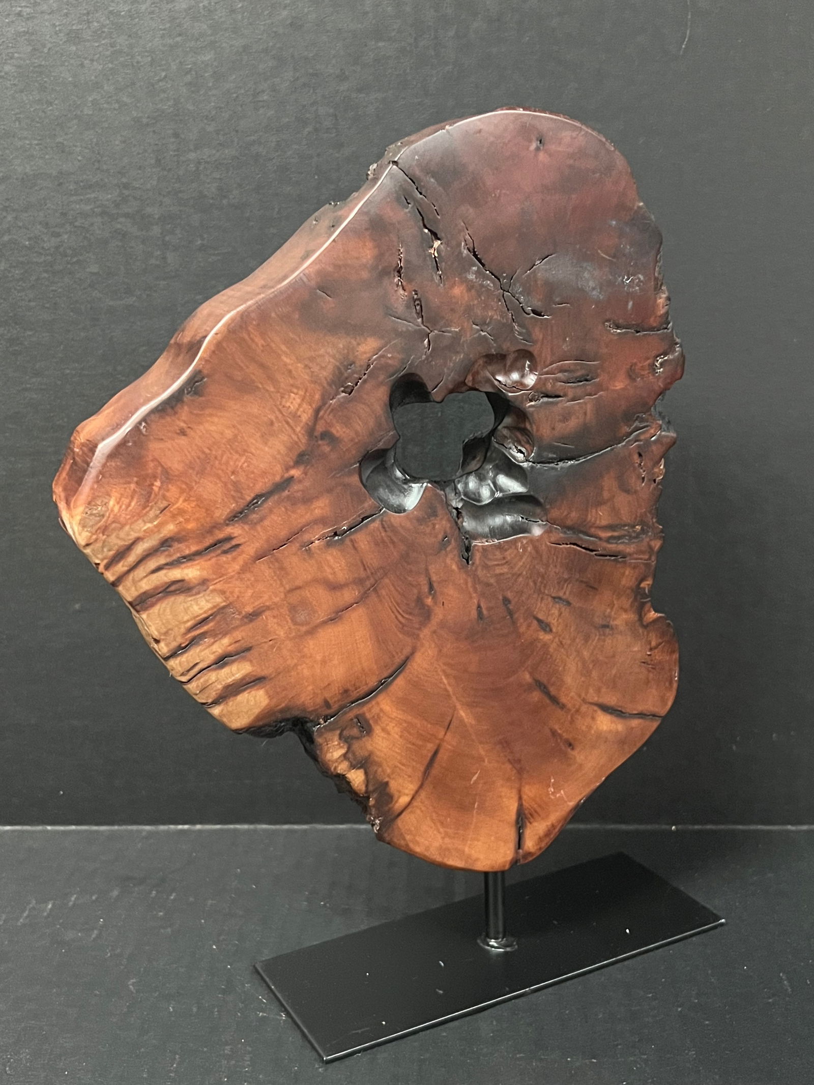 Carved Art Wood Display Stand - 2