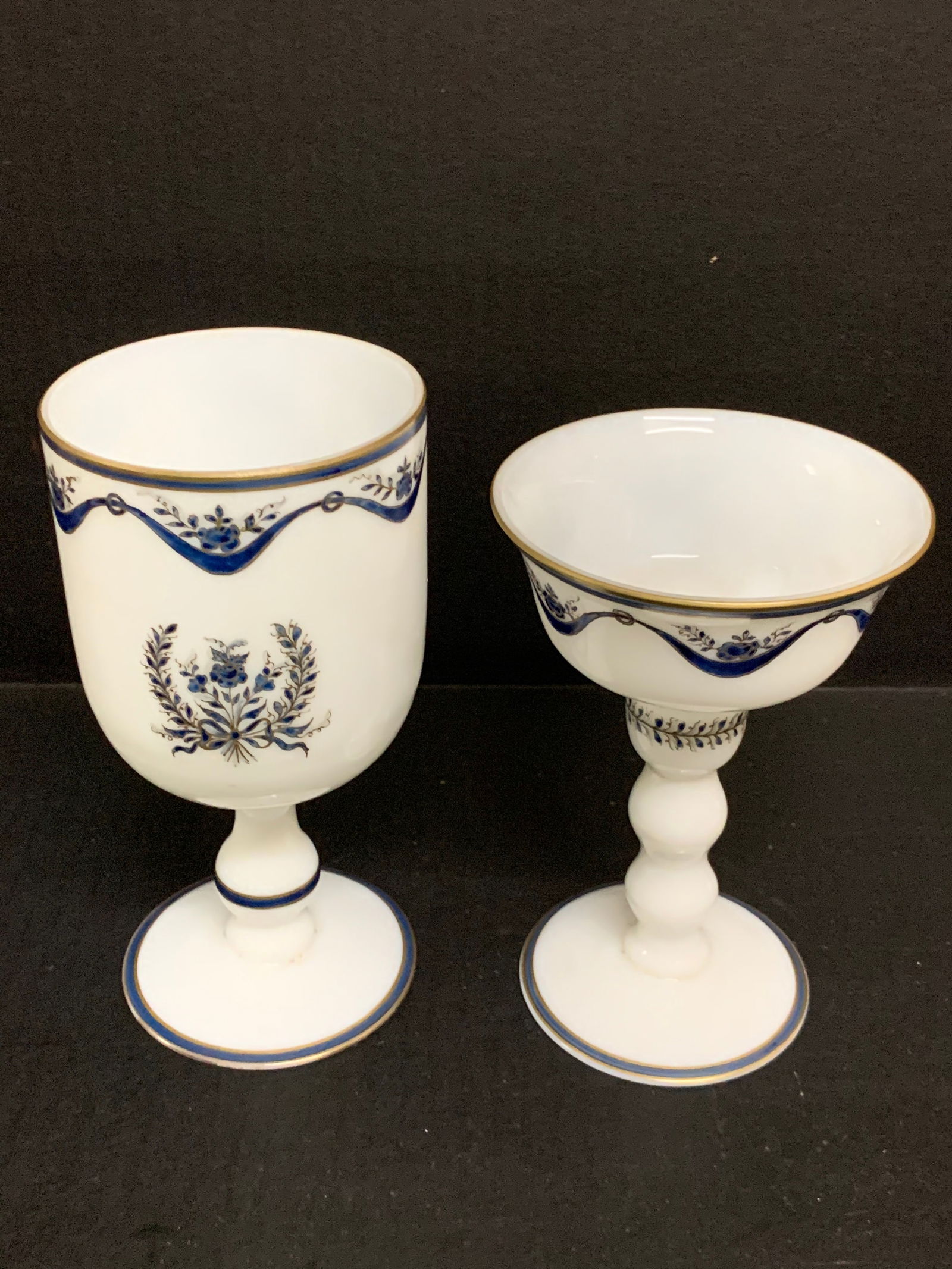 Vintage Pair of Art Glass - 2