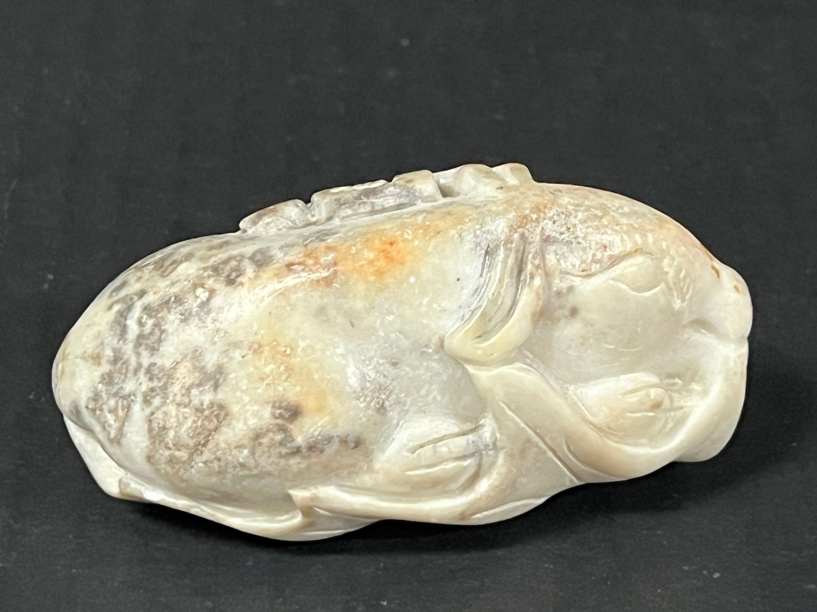 Chinese Art Carved Jade Animal Sculpture - 3