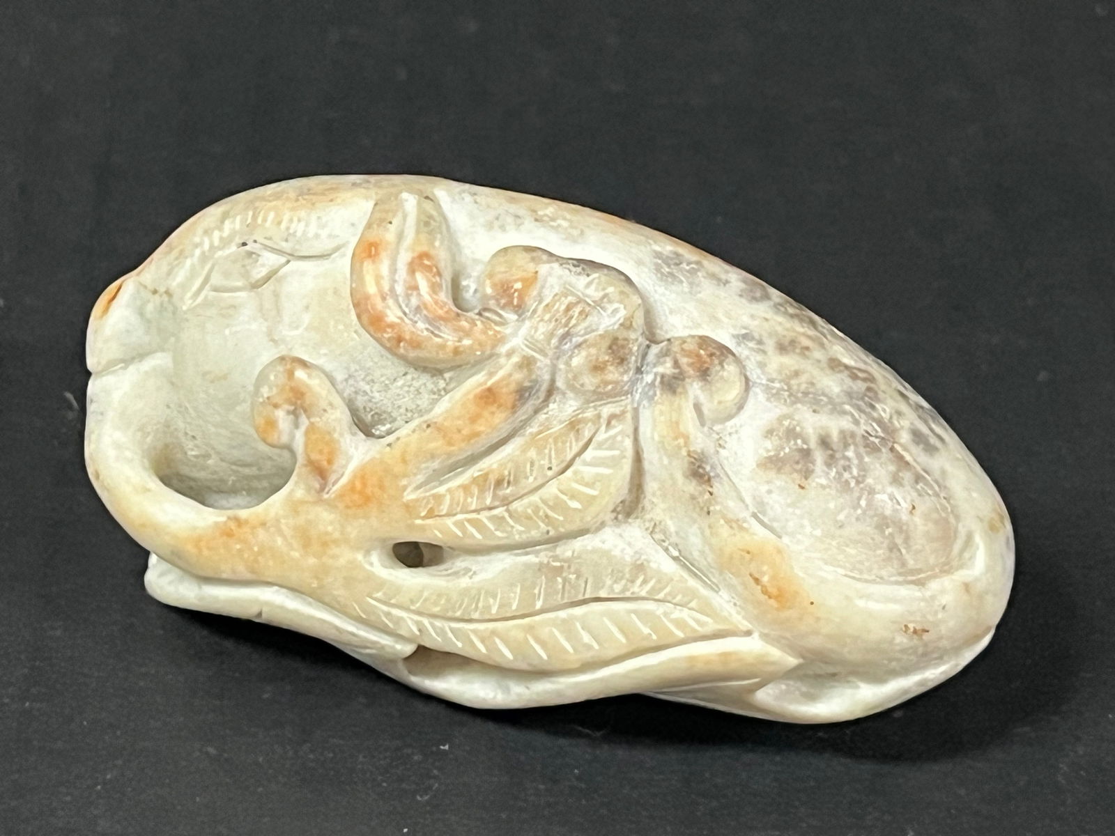 Chinese Art Carved Jade Animal Sculpture - 4