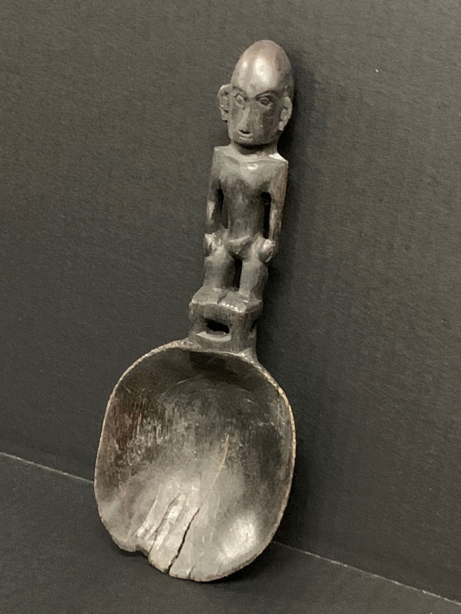 Philippine Ifugao Tribal Art Wood Spoon - 4
