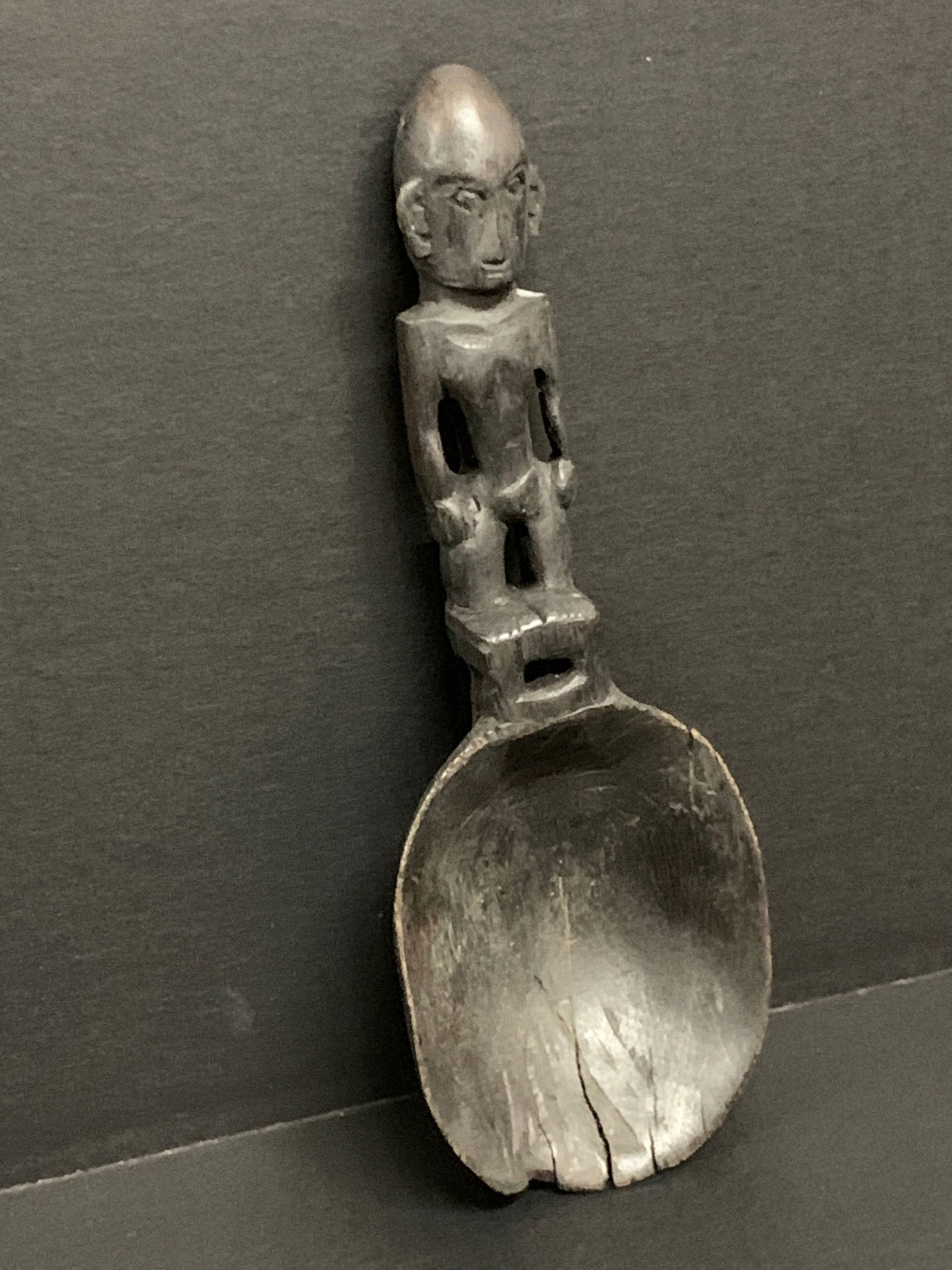 Philippine Ifugao Tribal Art Wood Spoon - 5