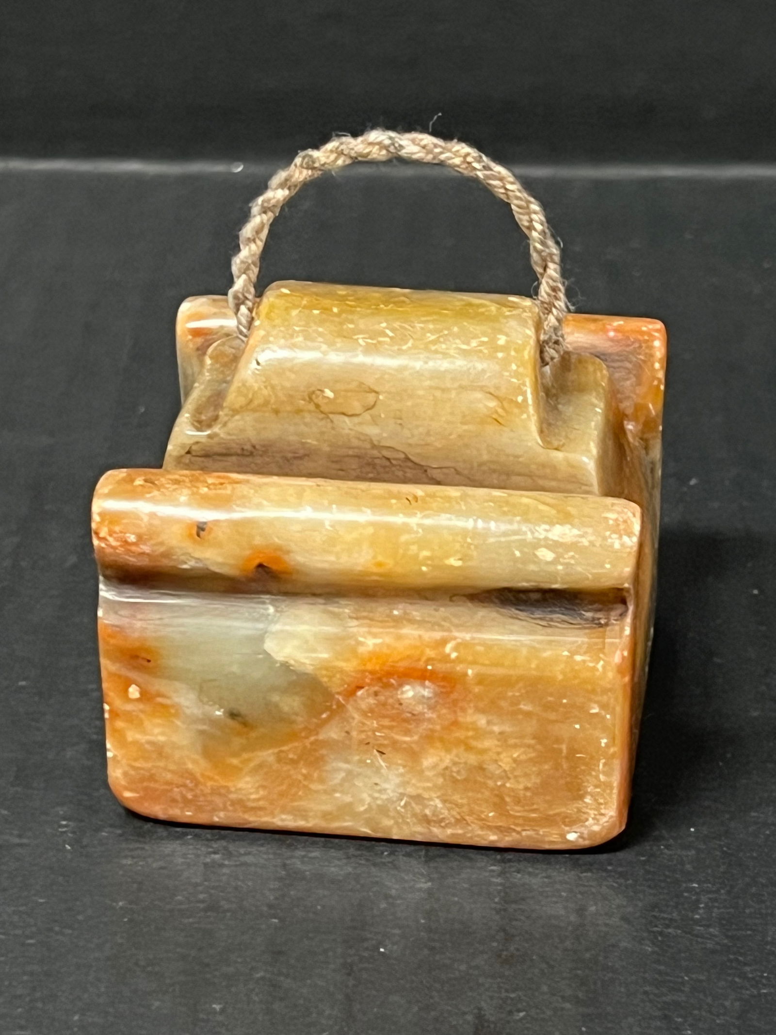 Chinese Carved Sopastone Seal - 3
