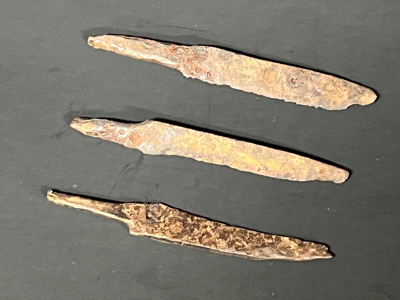 Medieval Iron Viking Small Pouch Knives 3 Pcs. - 2