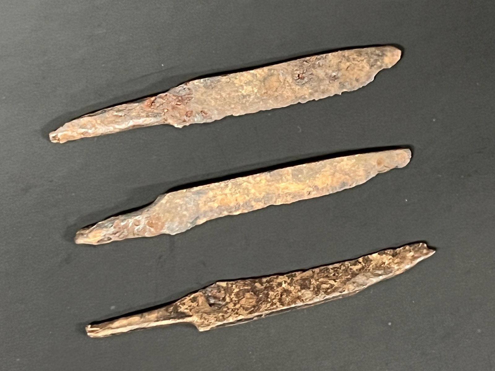 Medieval Iron Viking Small Pouch Knives 3 Pcs. - 3