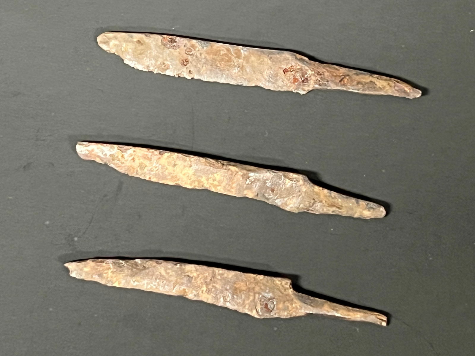 Medieval Iron Viking Small Pouch Knives 3 Pcs. - 5