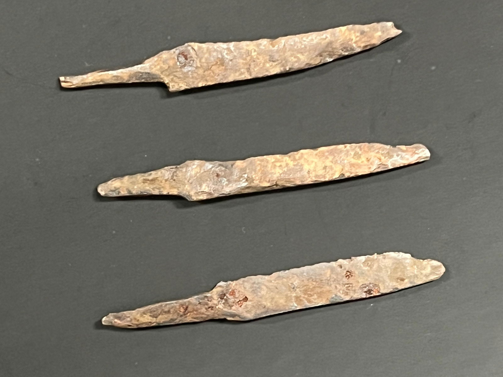 Medieval Iron Viking Small Pouch Knives 3 Pcs. - 6