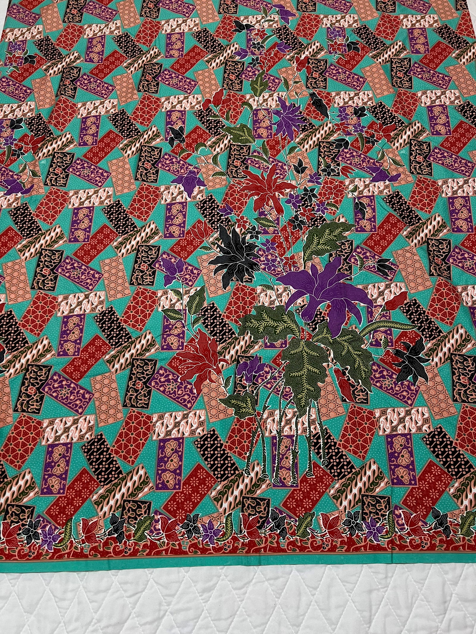 Southeast Asian Textile Tube Skirt Cloth - 3