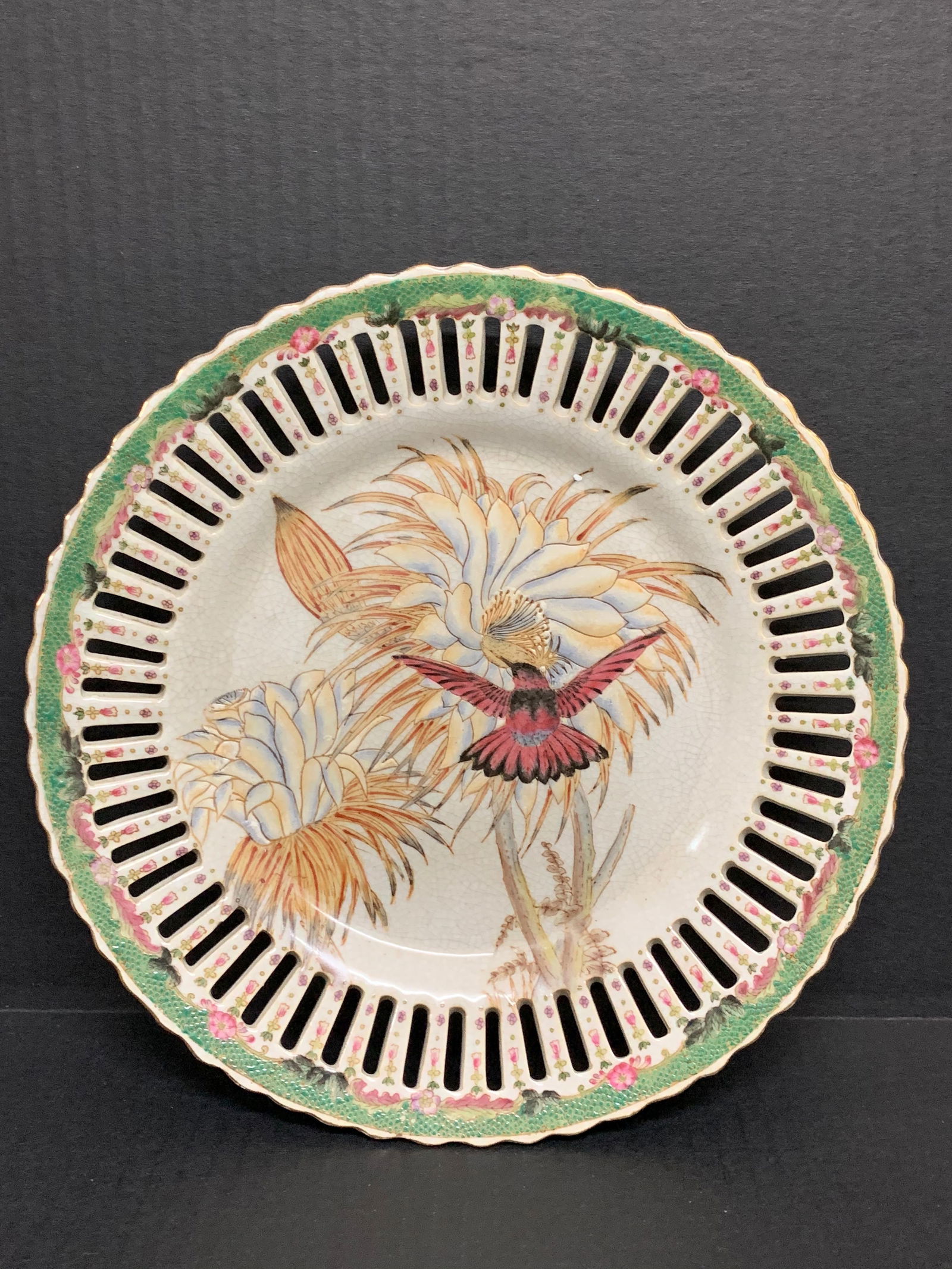 Decorative Porcelain Plate - 4