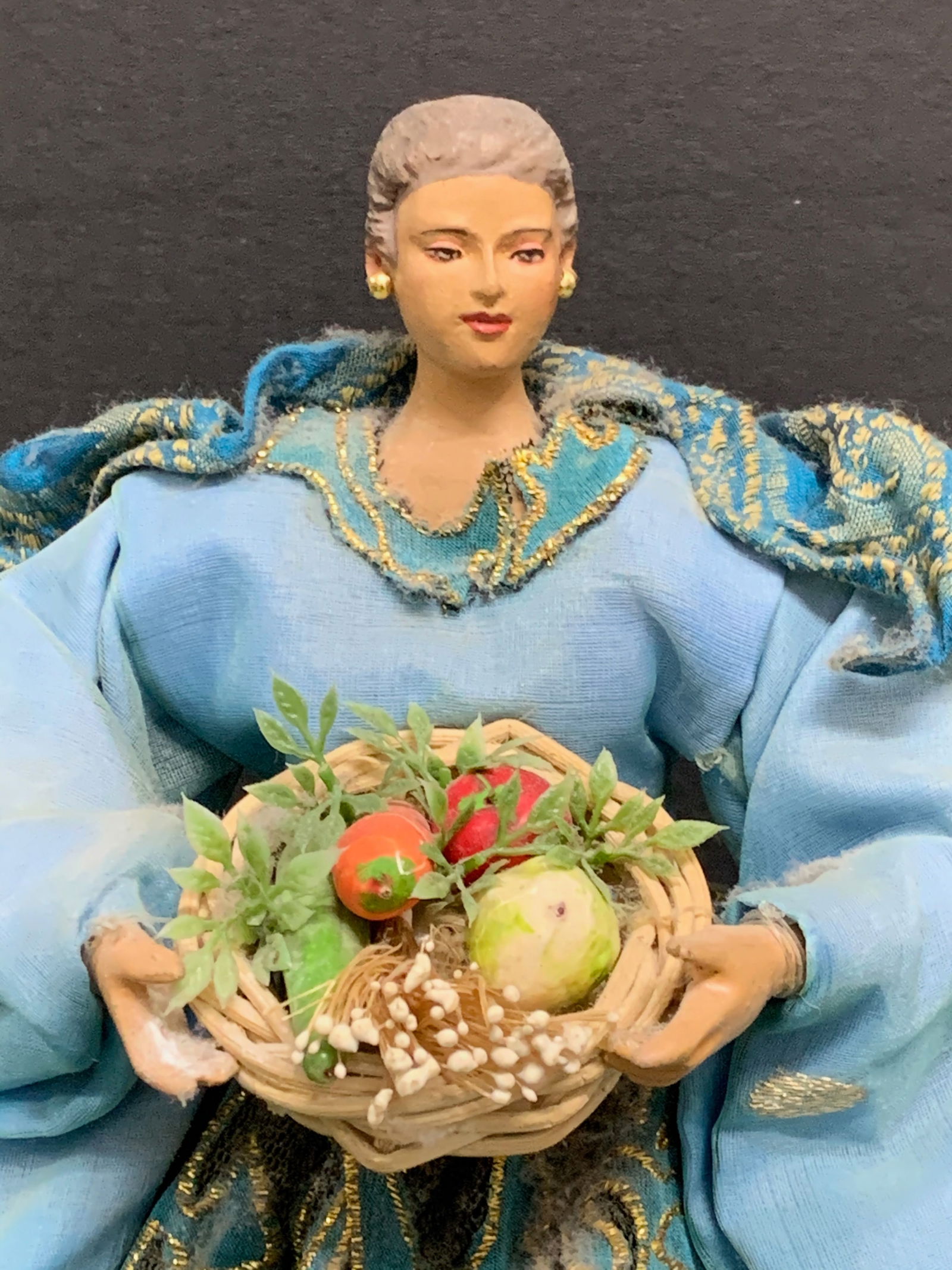 Doll with Embroidery Dress - 4