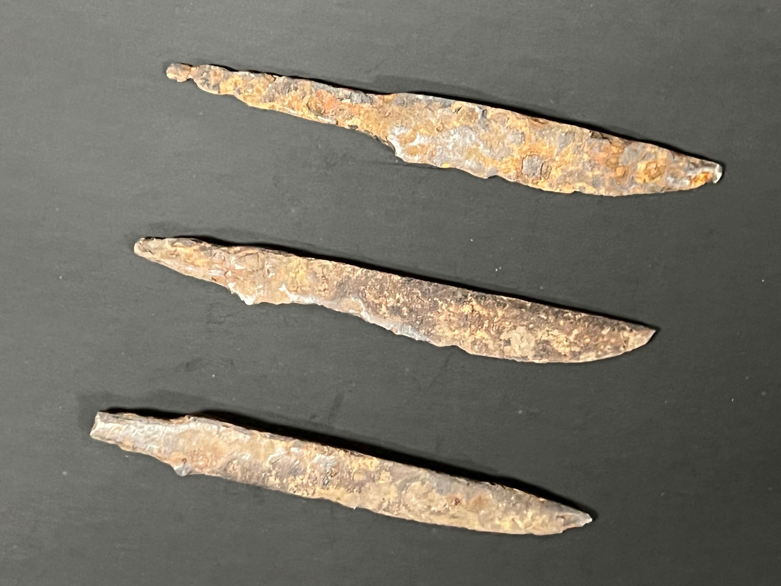 Medieval Iron Viking Small Pouch Knives 3 Pcs. - 2