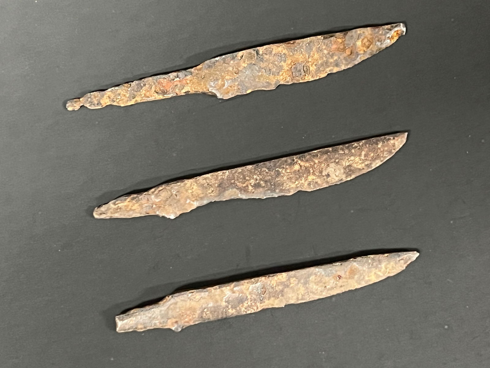 Medieval Iron Viking Small Pouch Knives 3 Pcs. - 3