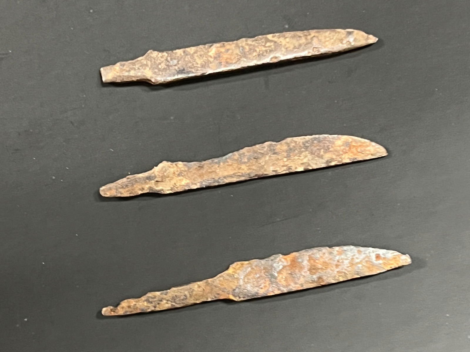 Medieval Iron Viking Small Pouch Knives 3 Pcs. - 6