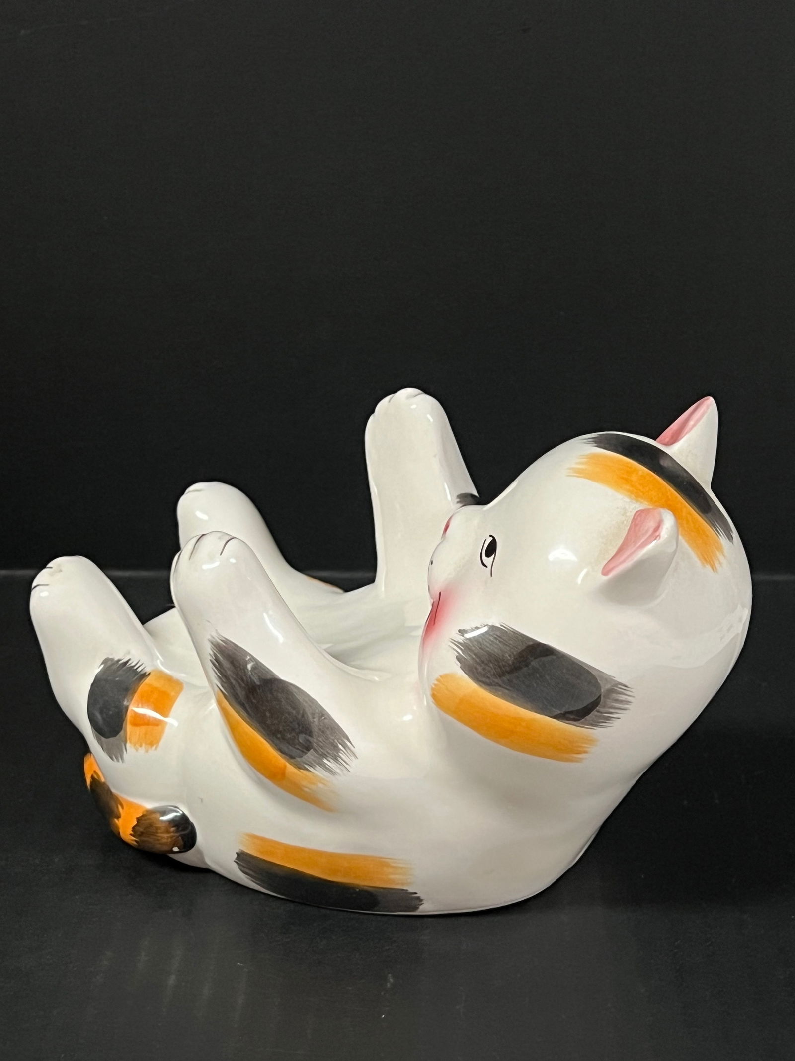 Ceramic Cat Sculpture - 5