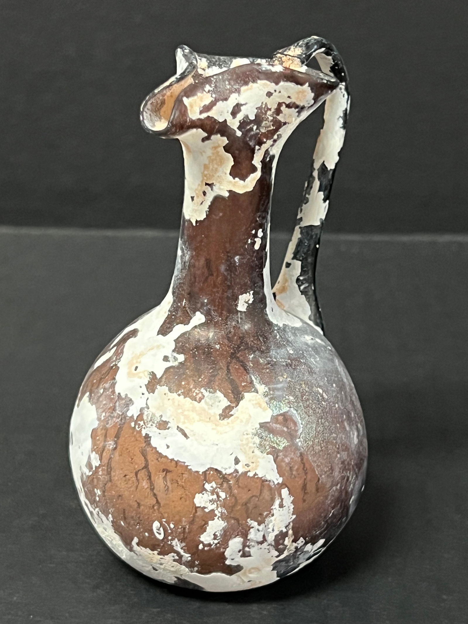 Roman Art Style Glass Bottle - 2