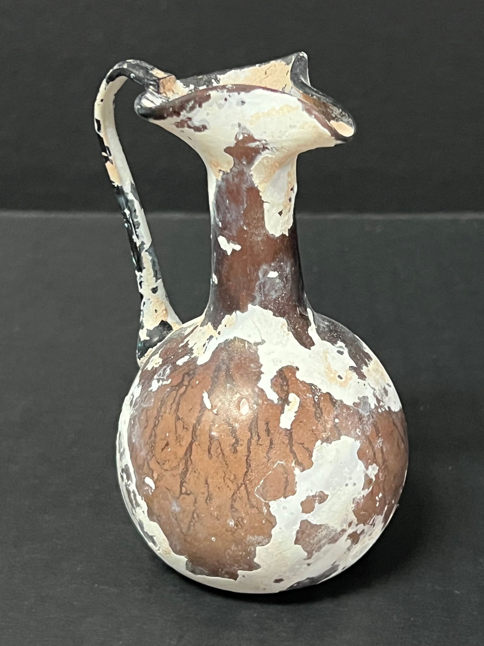 Roman Art Style Glass Bottle - 4