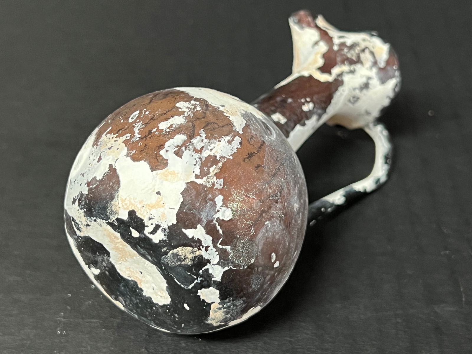 Roman Art Style Glass Bottle - 6