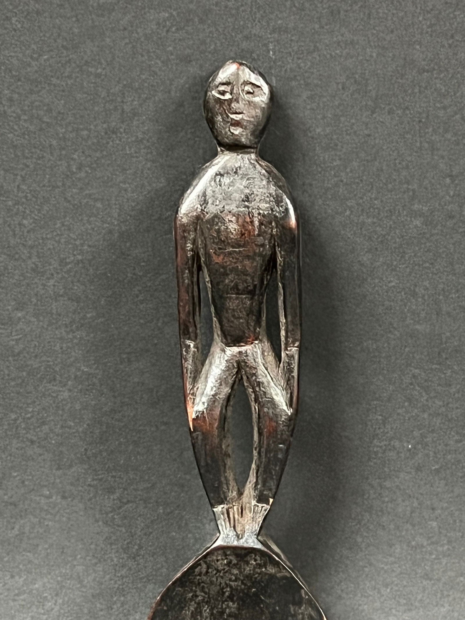 Carved Wood Tribal Art Spoon - 3