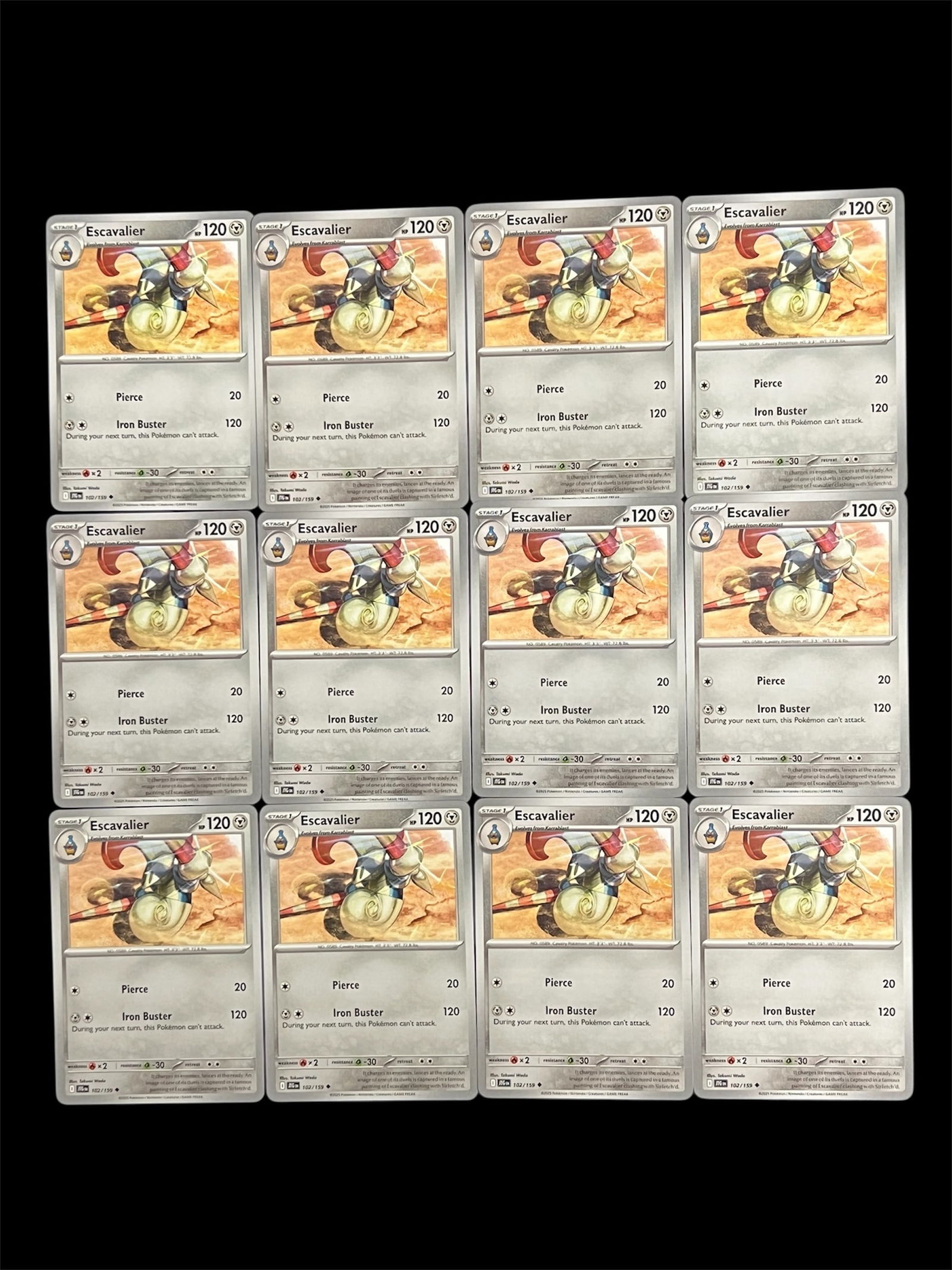 Pokemon Trading Card Set of 12 (1 of 2)