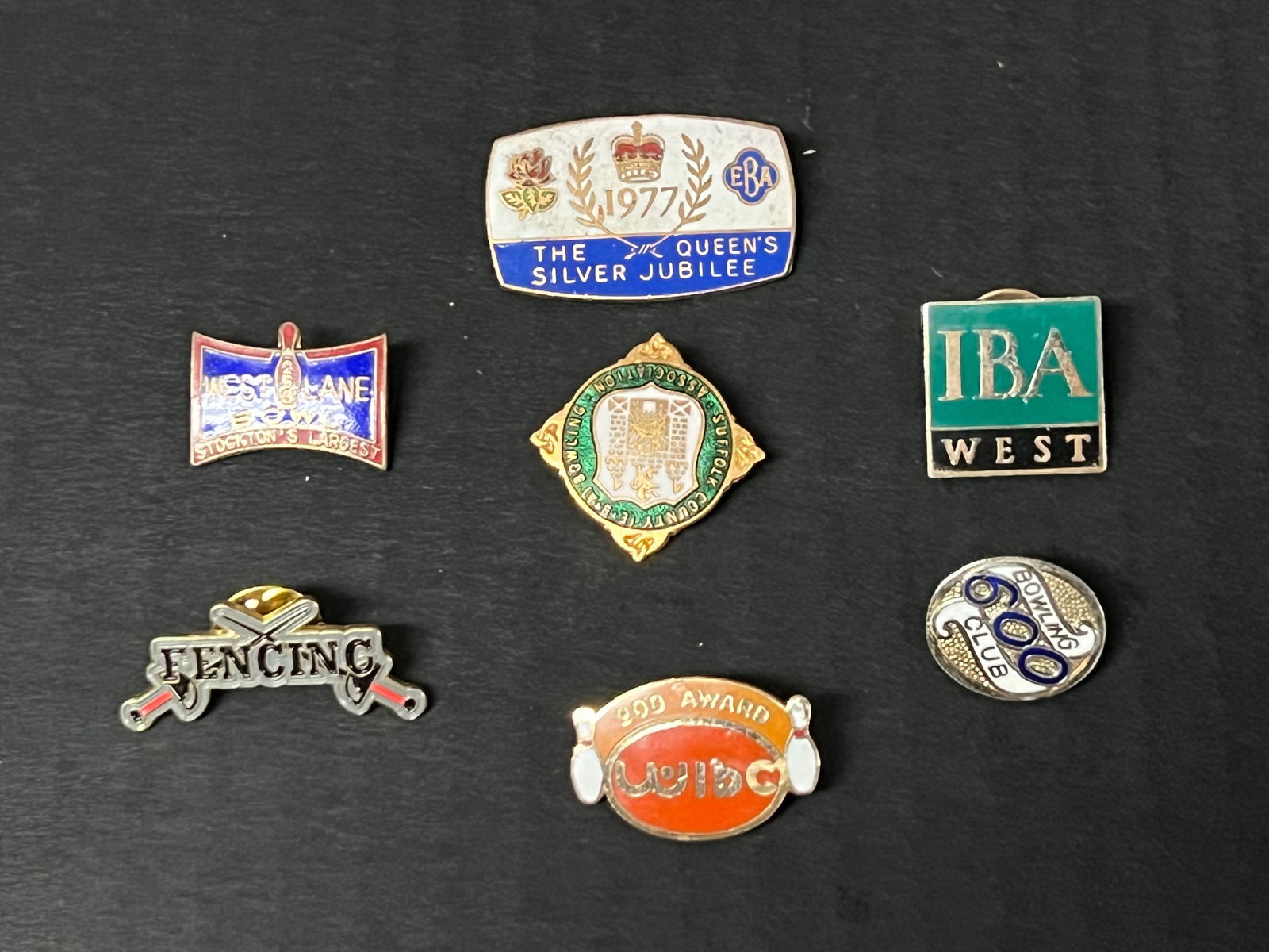 Vintage Assorted Sports Pin 7 Pcs. - 2