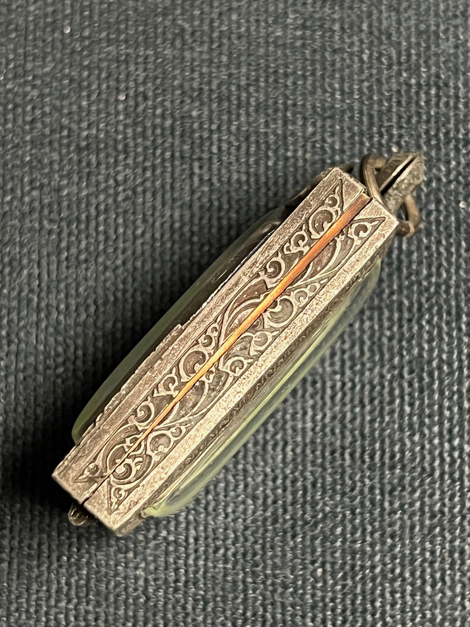 Southeast Asian Clay Amulet Pendant - 6